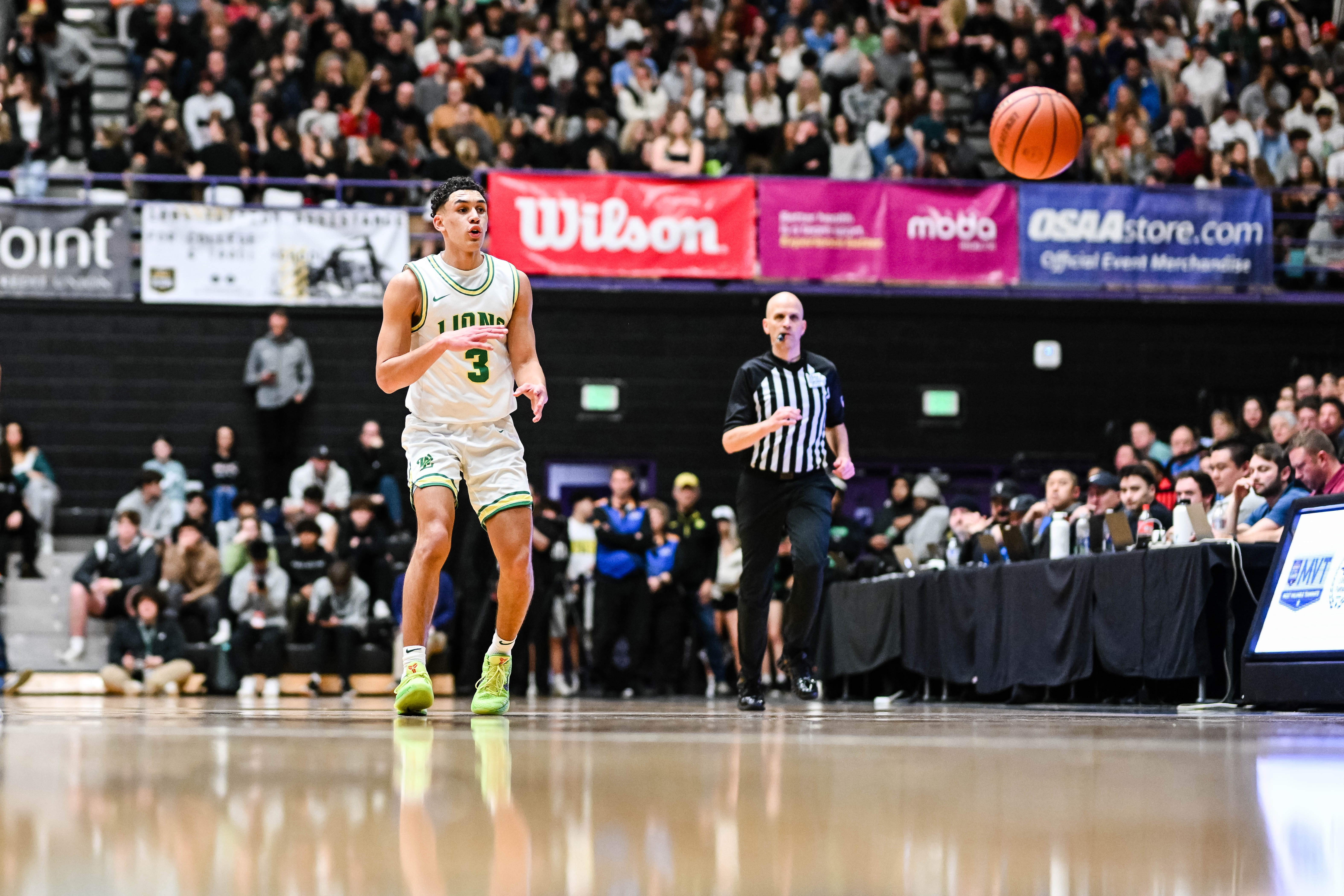 West Linn Tualatin 6A Oregon boys basketball final Naji Saker 1 -107