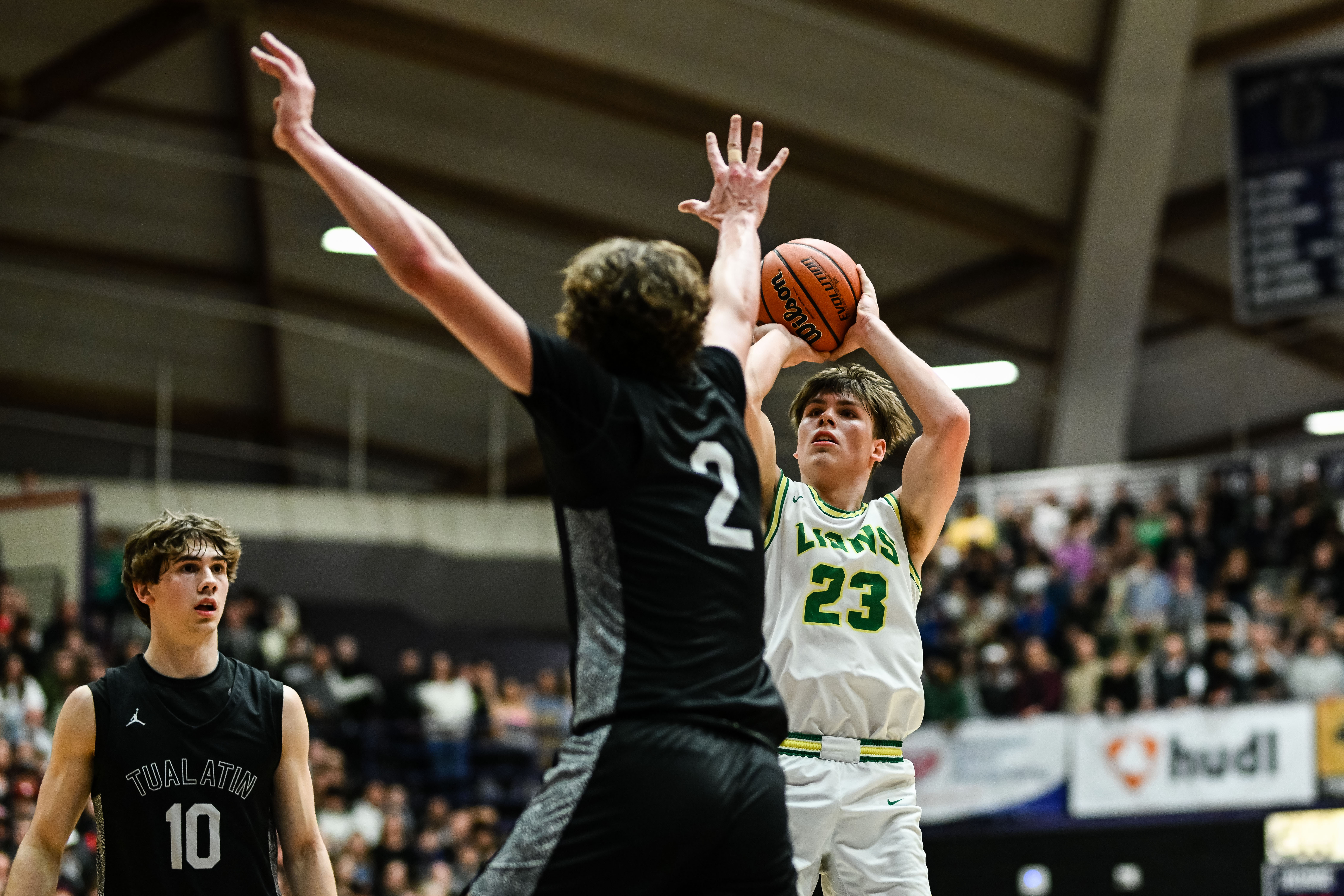 West Linn Tualatin 6A Oregon boys basketball final Naji Saker 1 -118