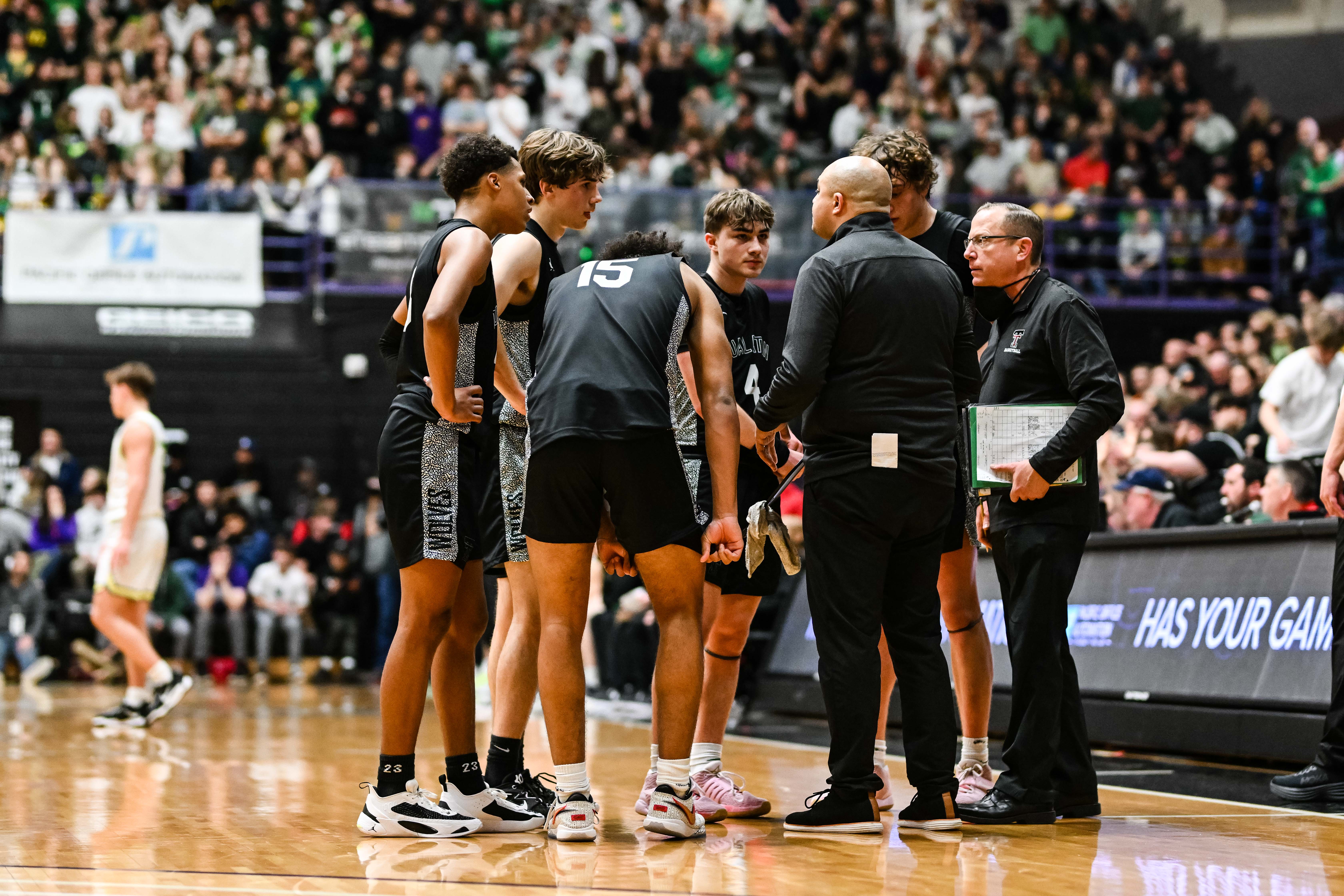 West Linn Tualatin 6A Oregon boys basketball final Naji Saker 1 -122