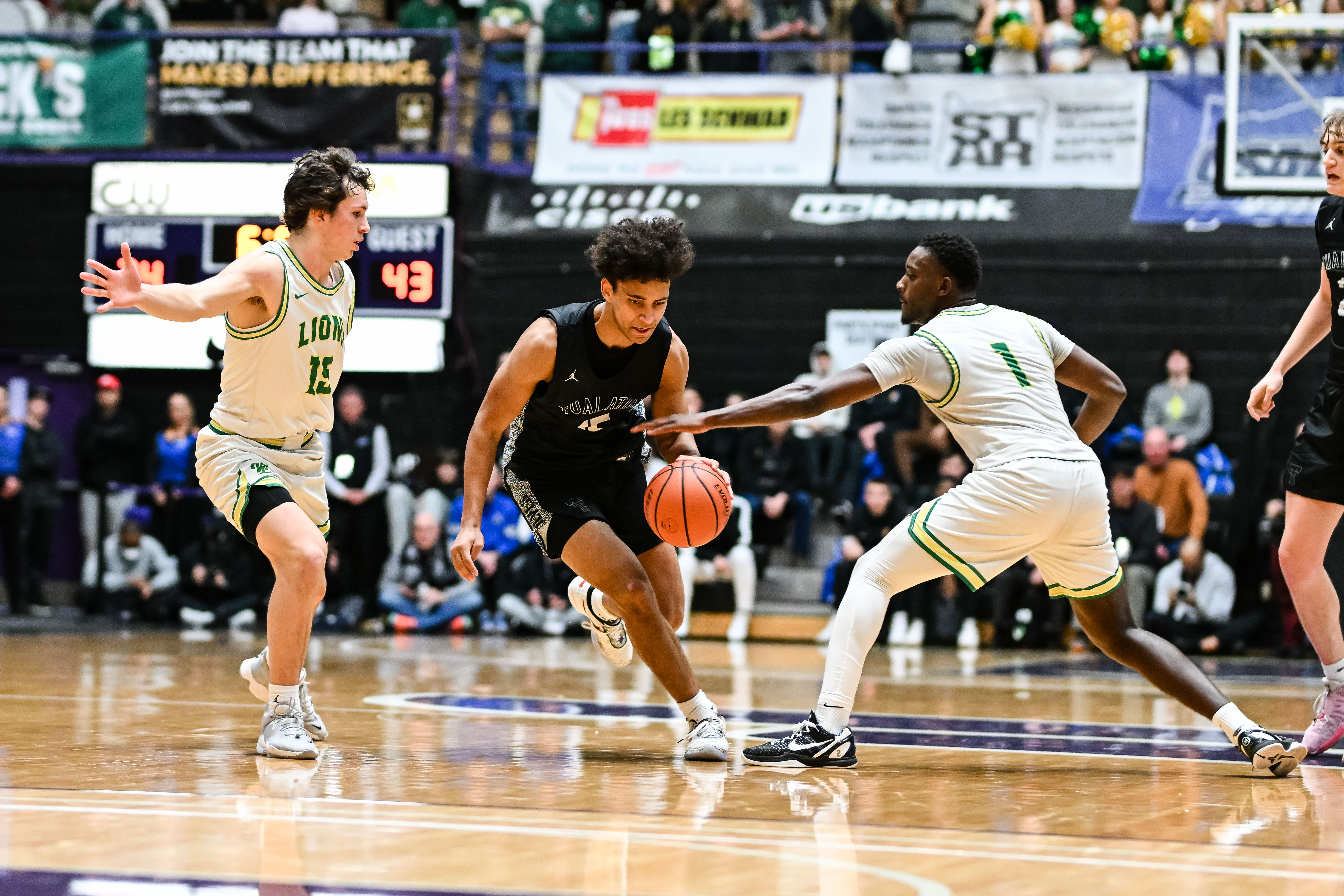 West Linn Tualatin 6A Oregon boys basketball final Naji Saker 1 -125