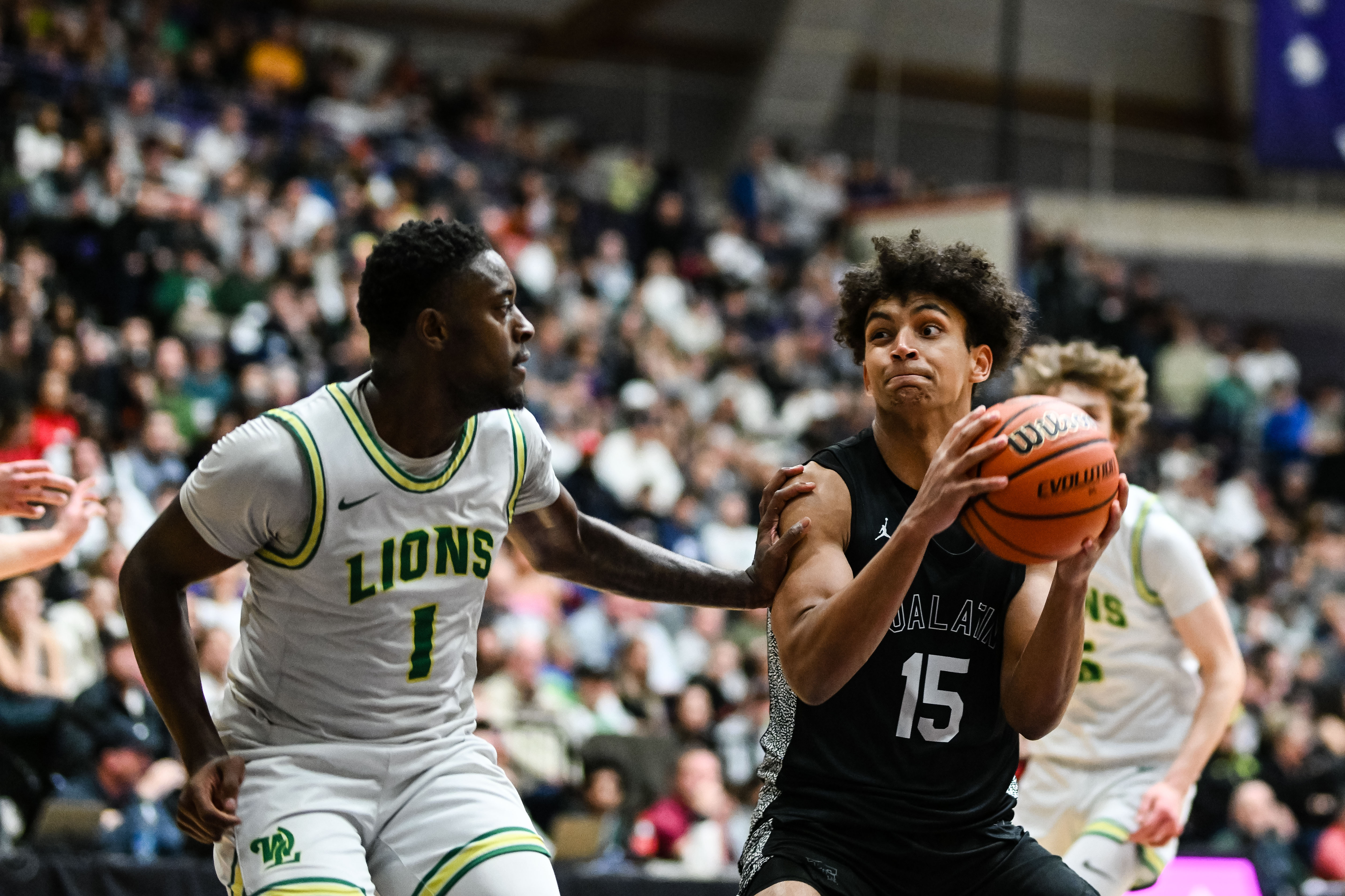 West Linn Tualatin 6A Oregon boys basketball final Naji Saker 1 -126