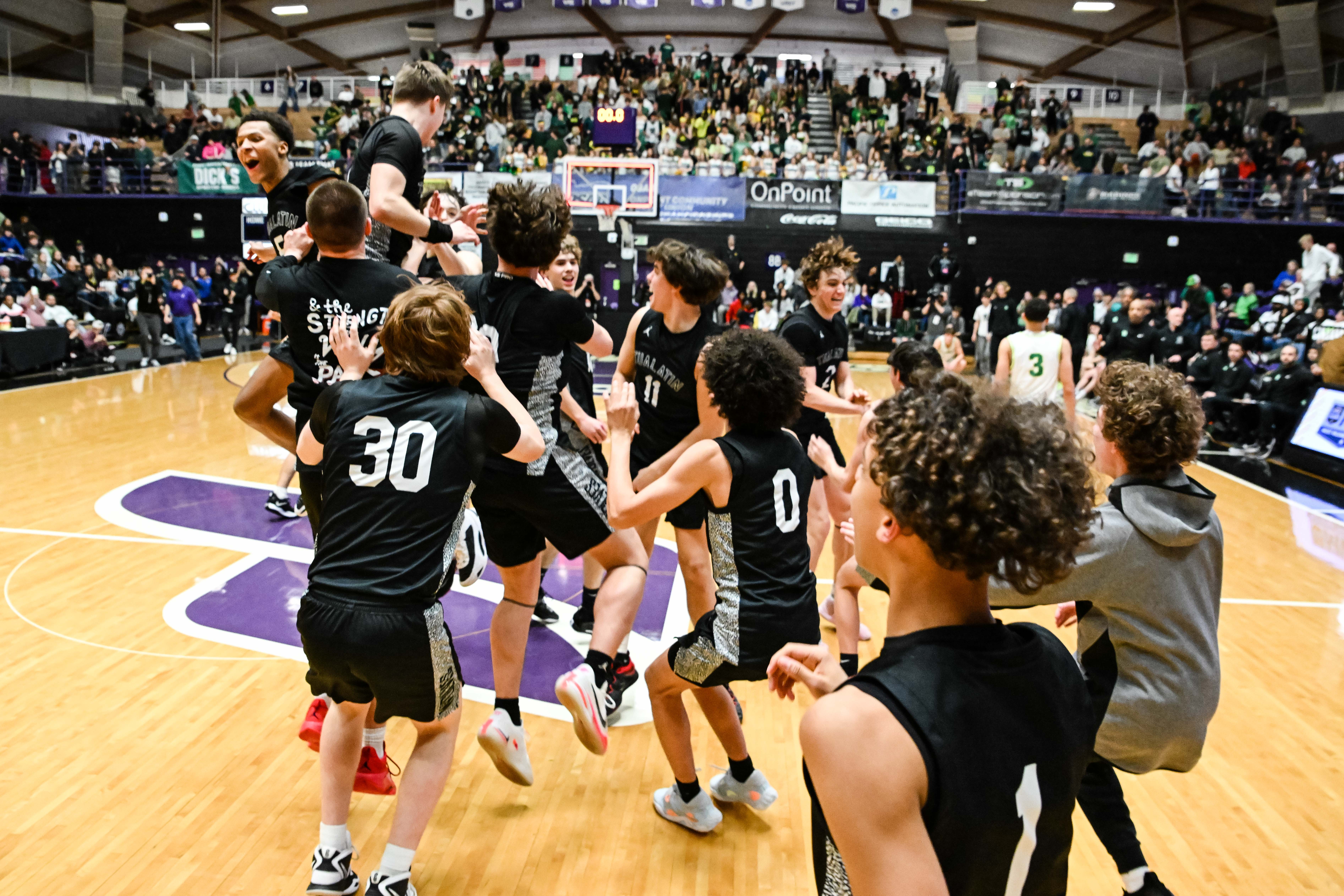 West Linn Tualatin 6A Oregon boys basketball final Naji Saker 1 -200