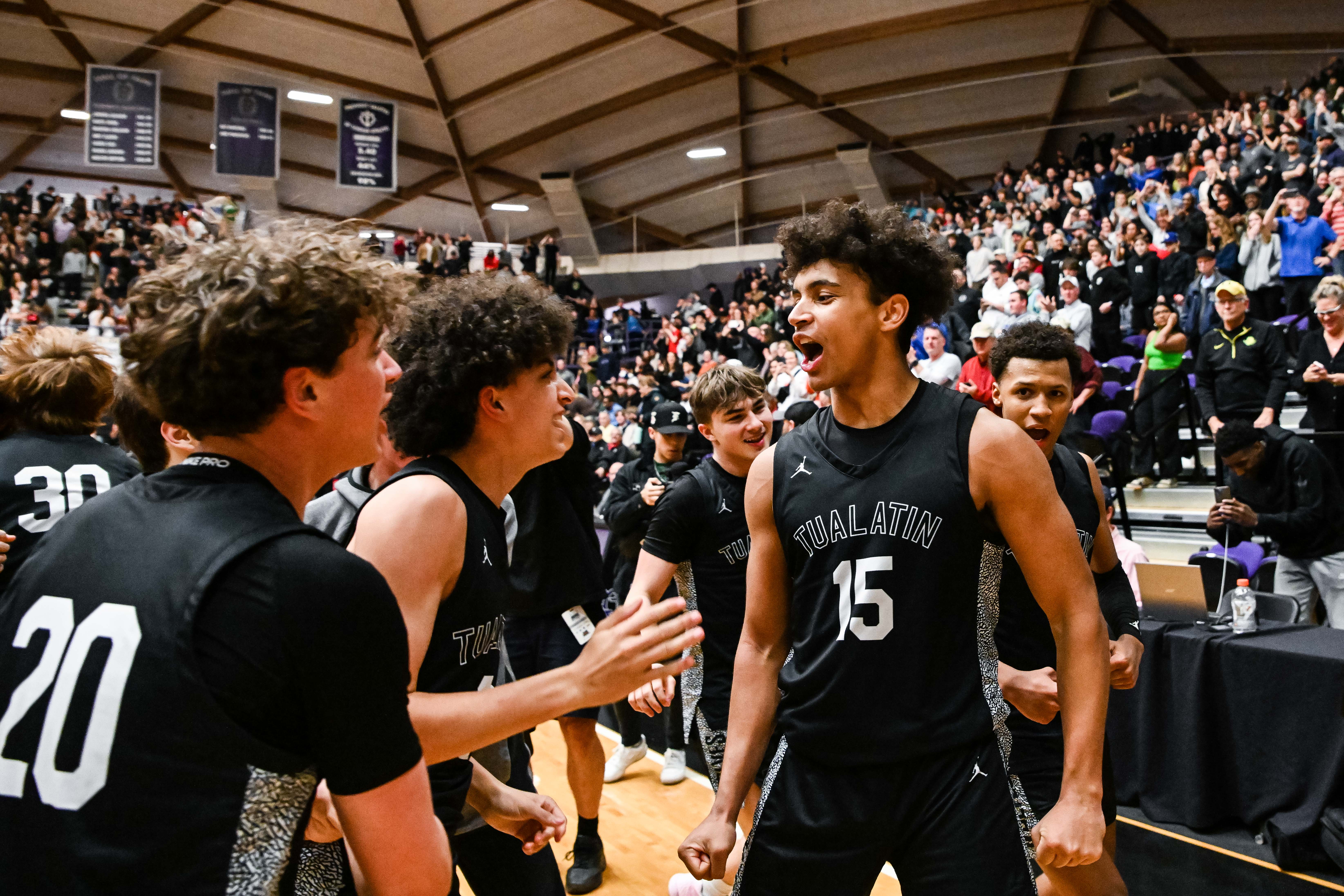 West Linn Tualatin 6A Oregon boys basketball final Naji Saker 1 -201