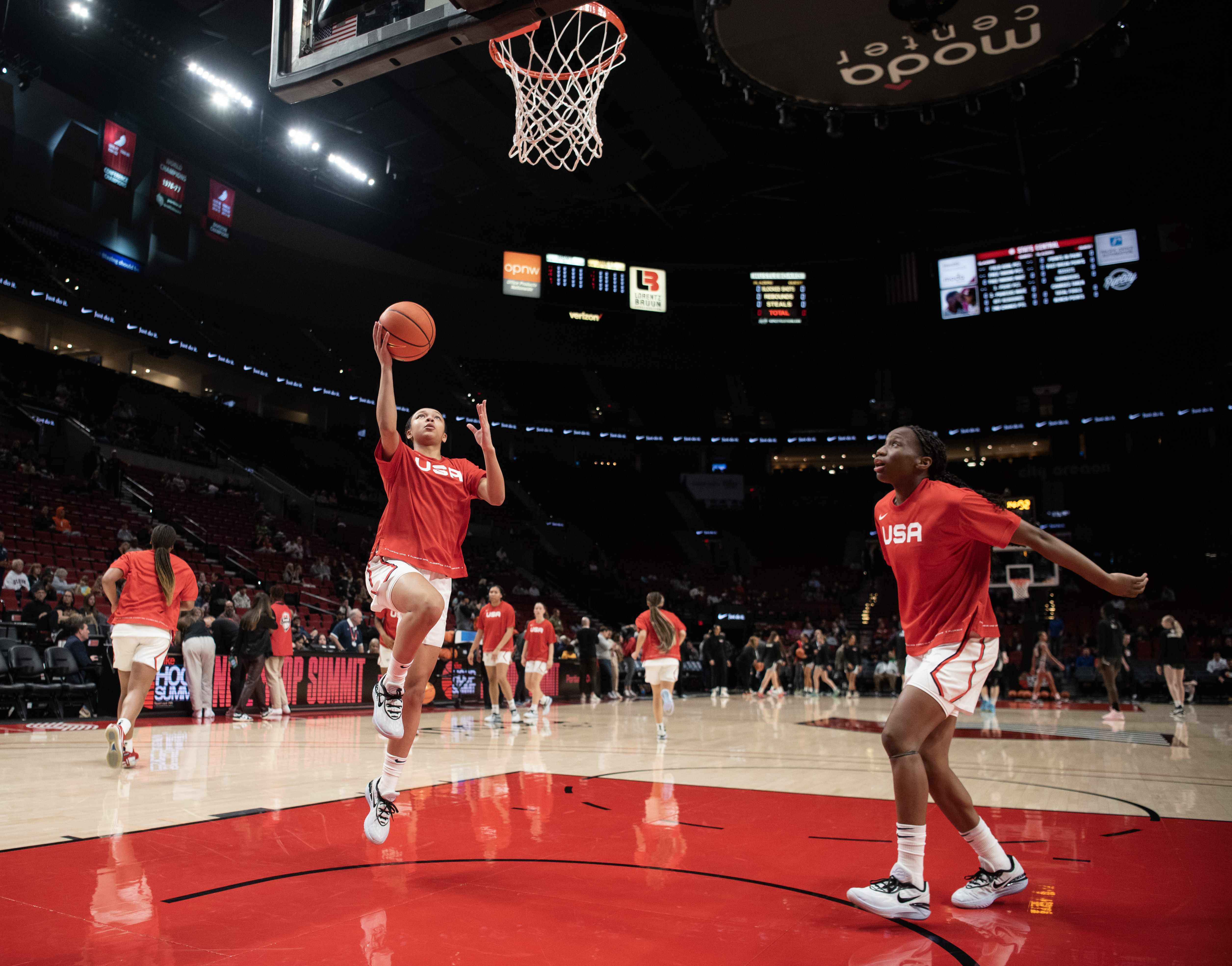 Nike Hoop Summit women's game April 8 2023 Taylor Balkom 1