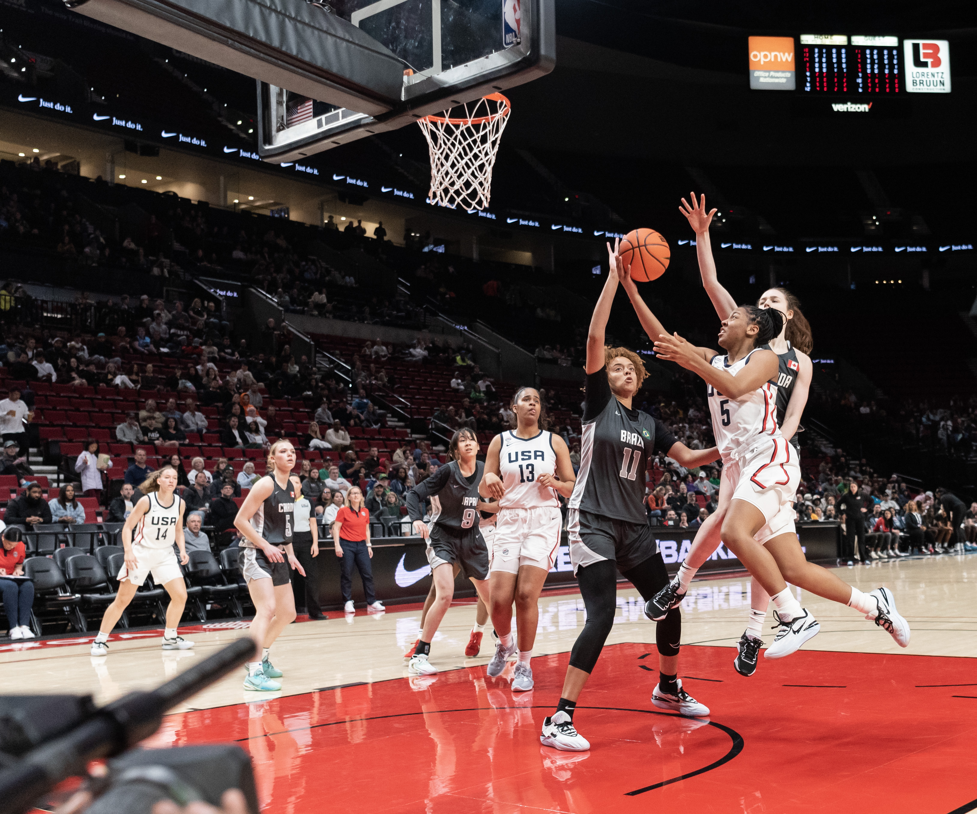 Nike Hoop Summit women's game April 8 2023 Taylor Balkom 11