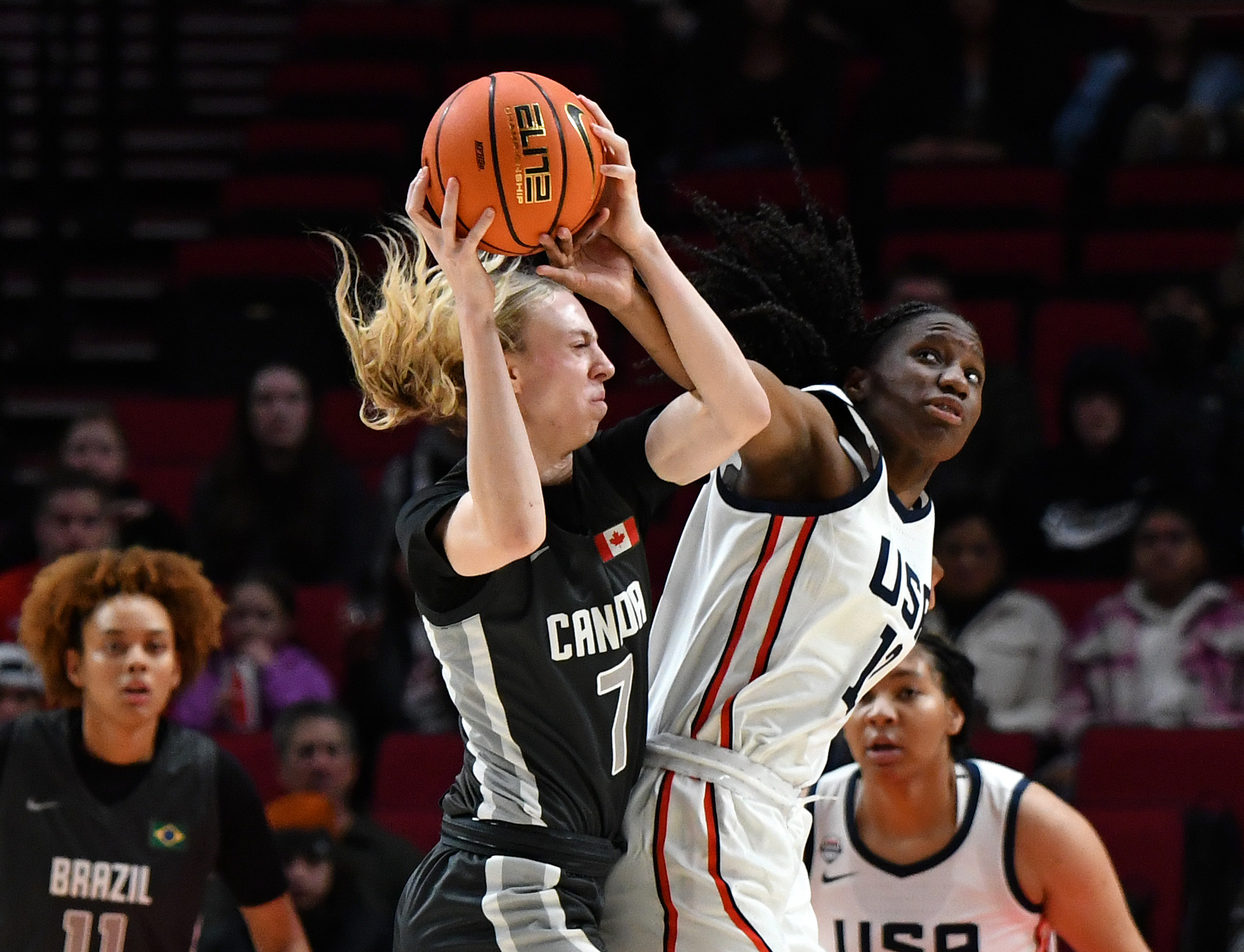 Nike Hoop Summit women's game April 8 2023 Taylor Balkom 19