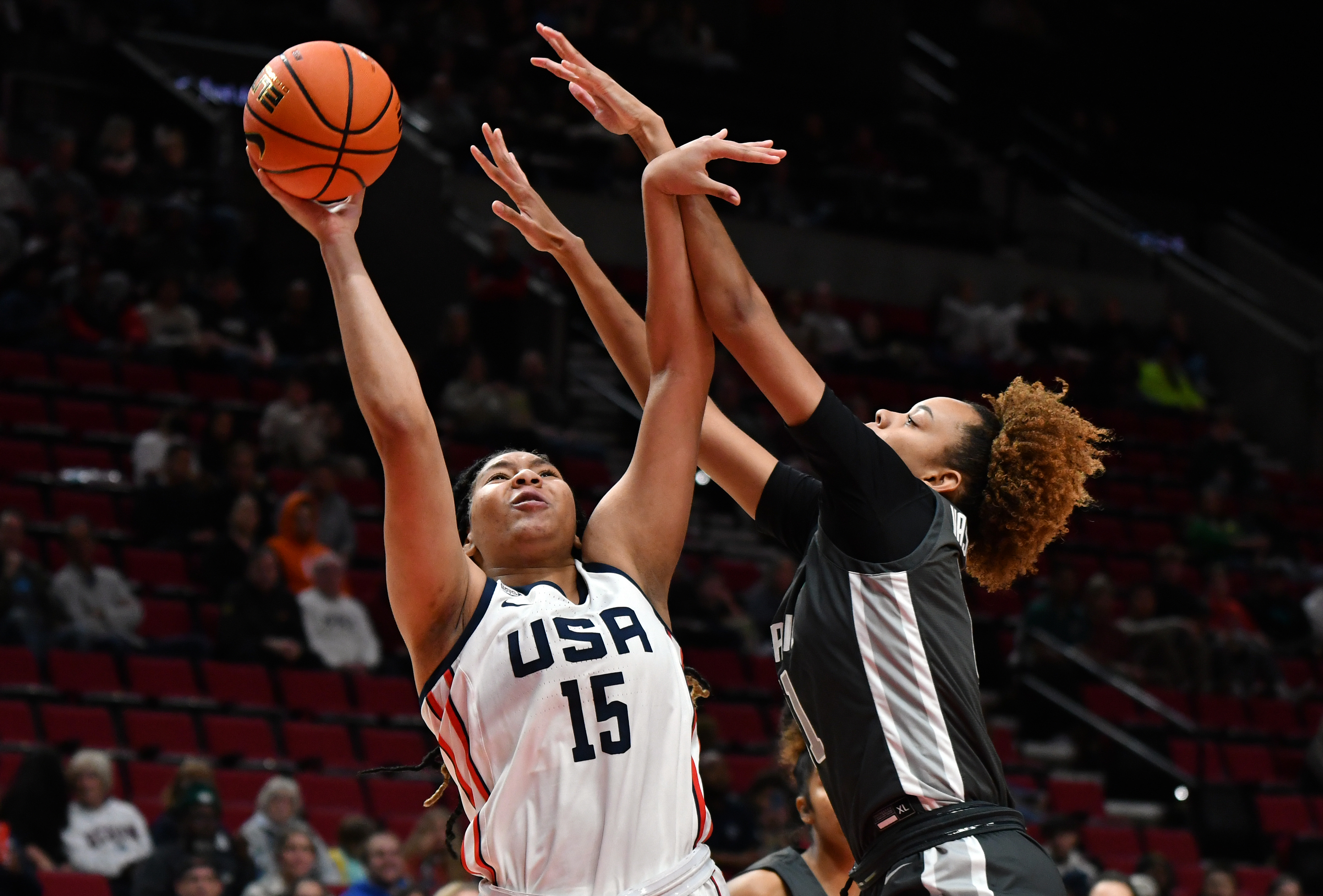 Nike Hoop Summit women's game April 8 2023 Taylor Balkom 17