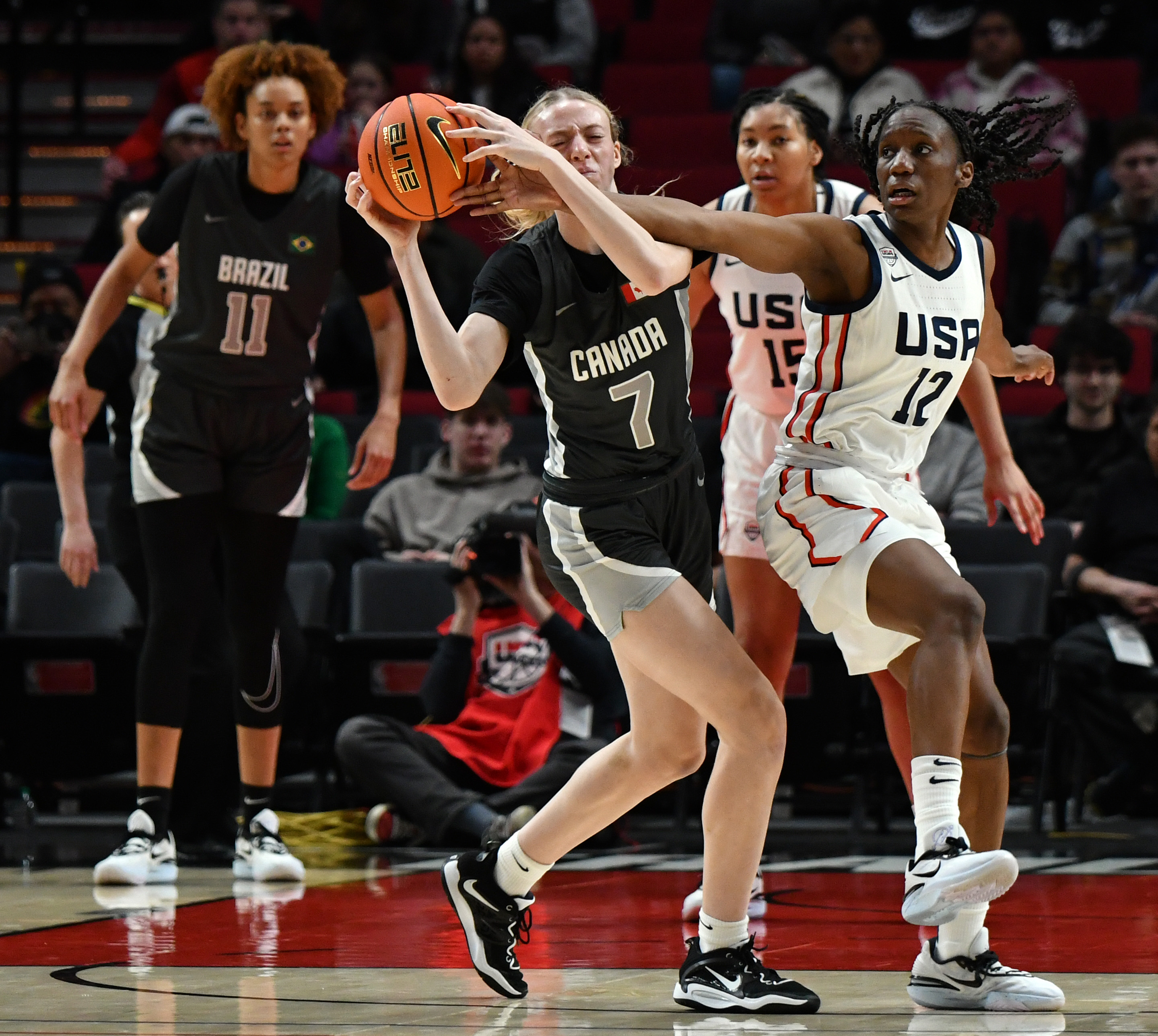 Nike Hoop Summit women's game April 8 2023 Taylor Balkom 20