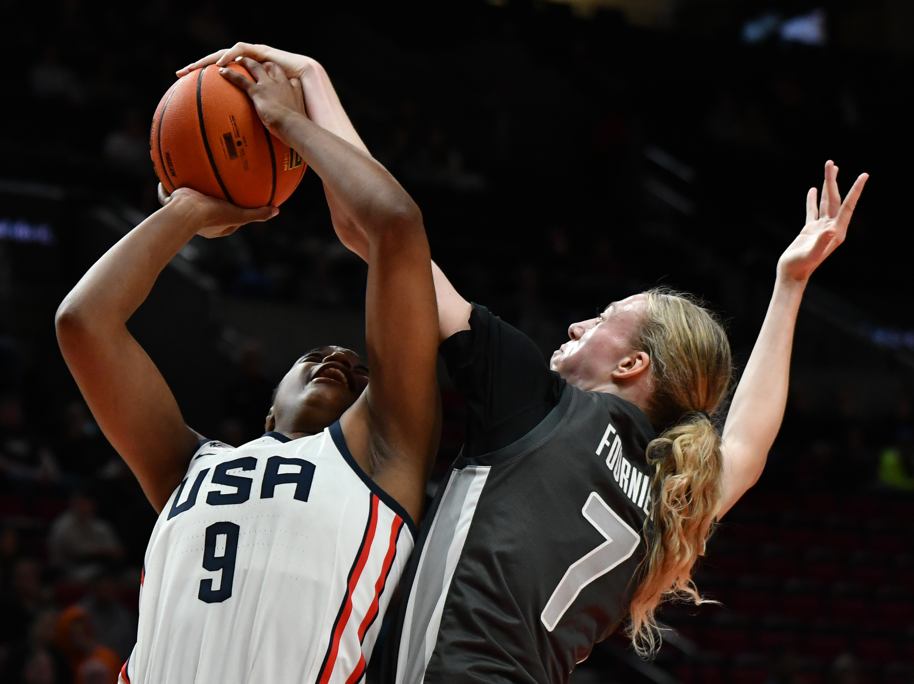 Nike Hoop Summit women's game April 8 2023 Taylor Balkom 25