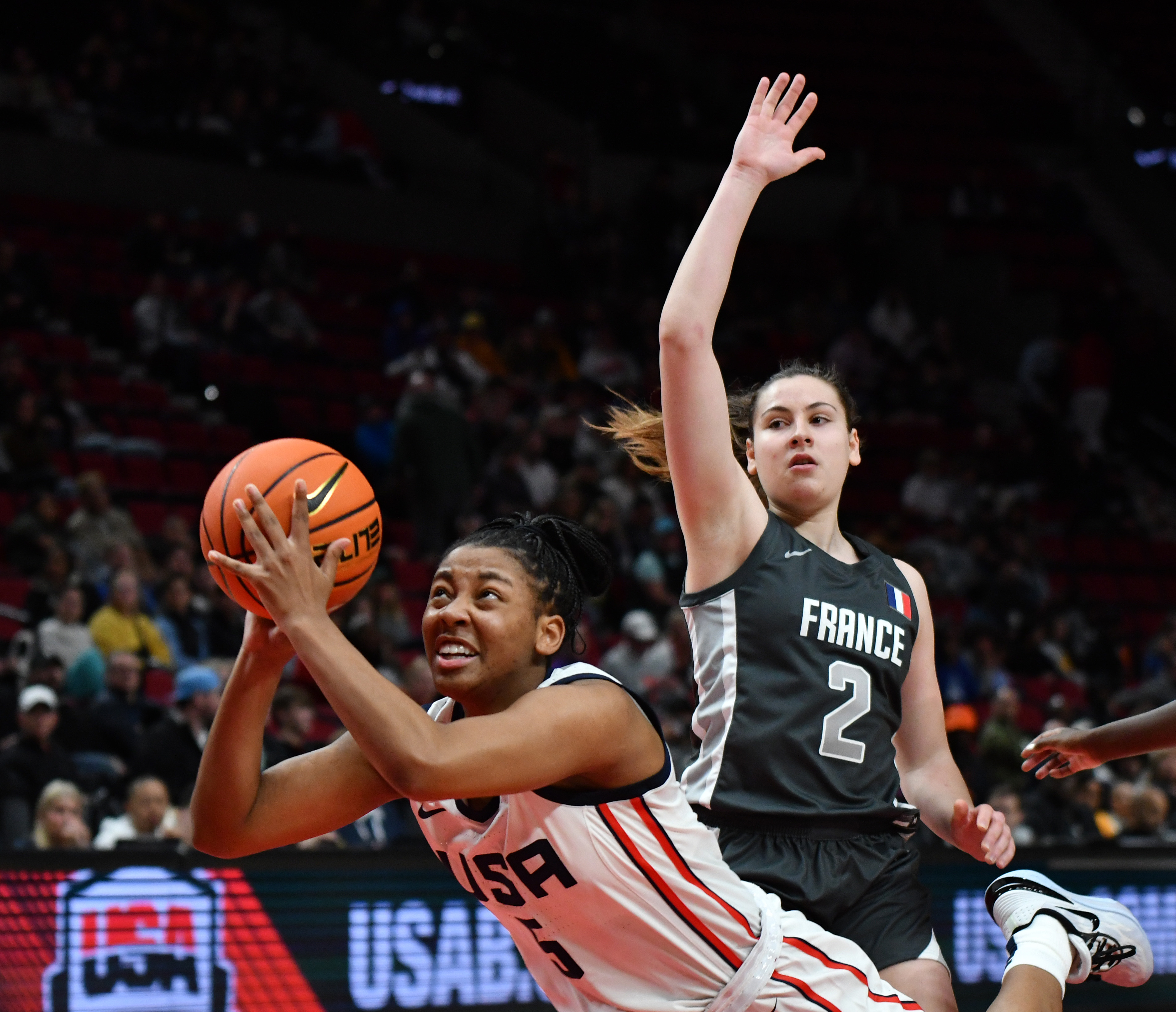 Nike Hoop Summit women's game April 8 2023 Taylor Balkom 29