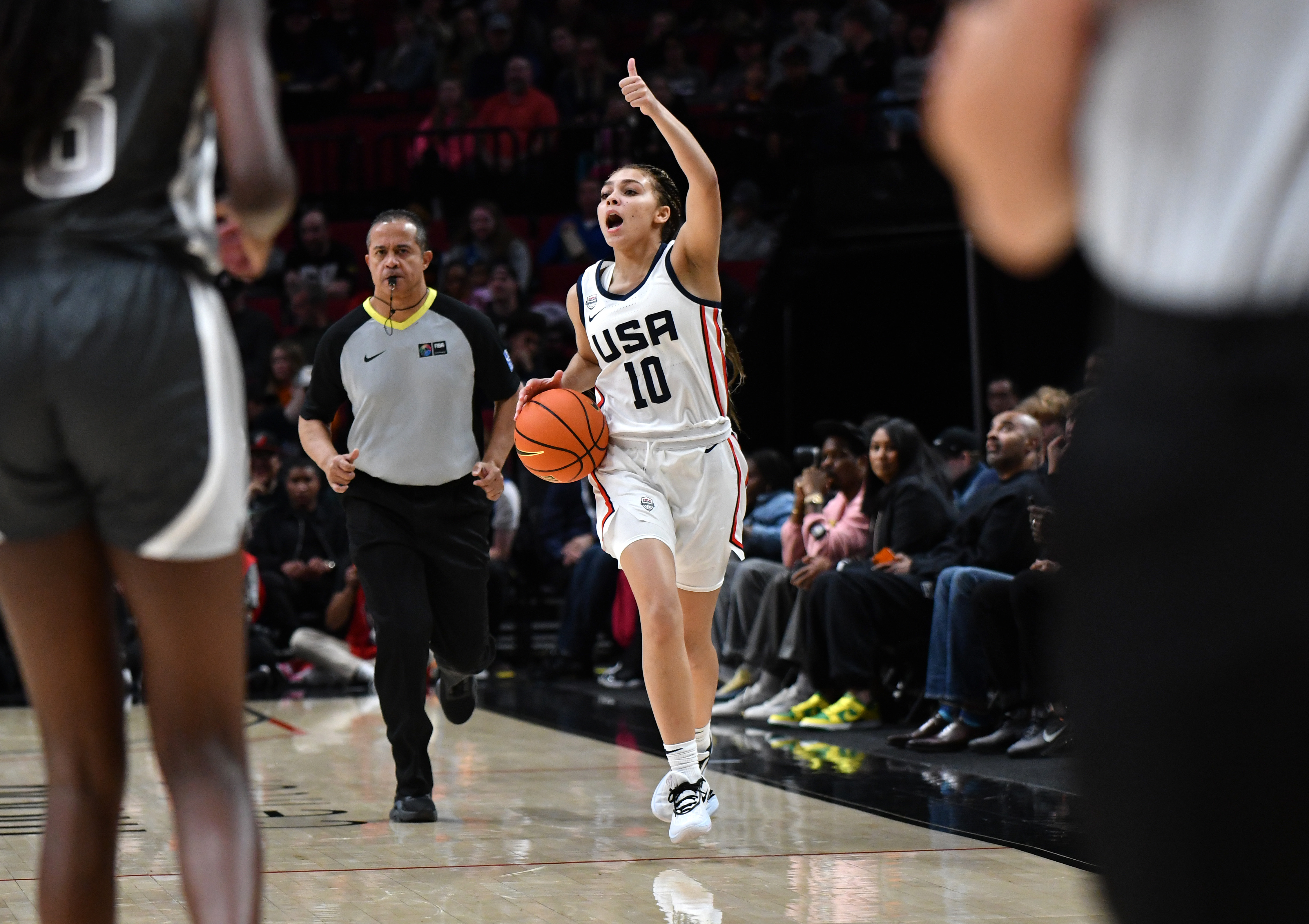 Nike Hoop Summit women's game April 8 2023 Taylor Balkom 33