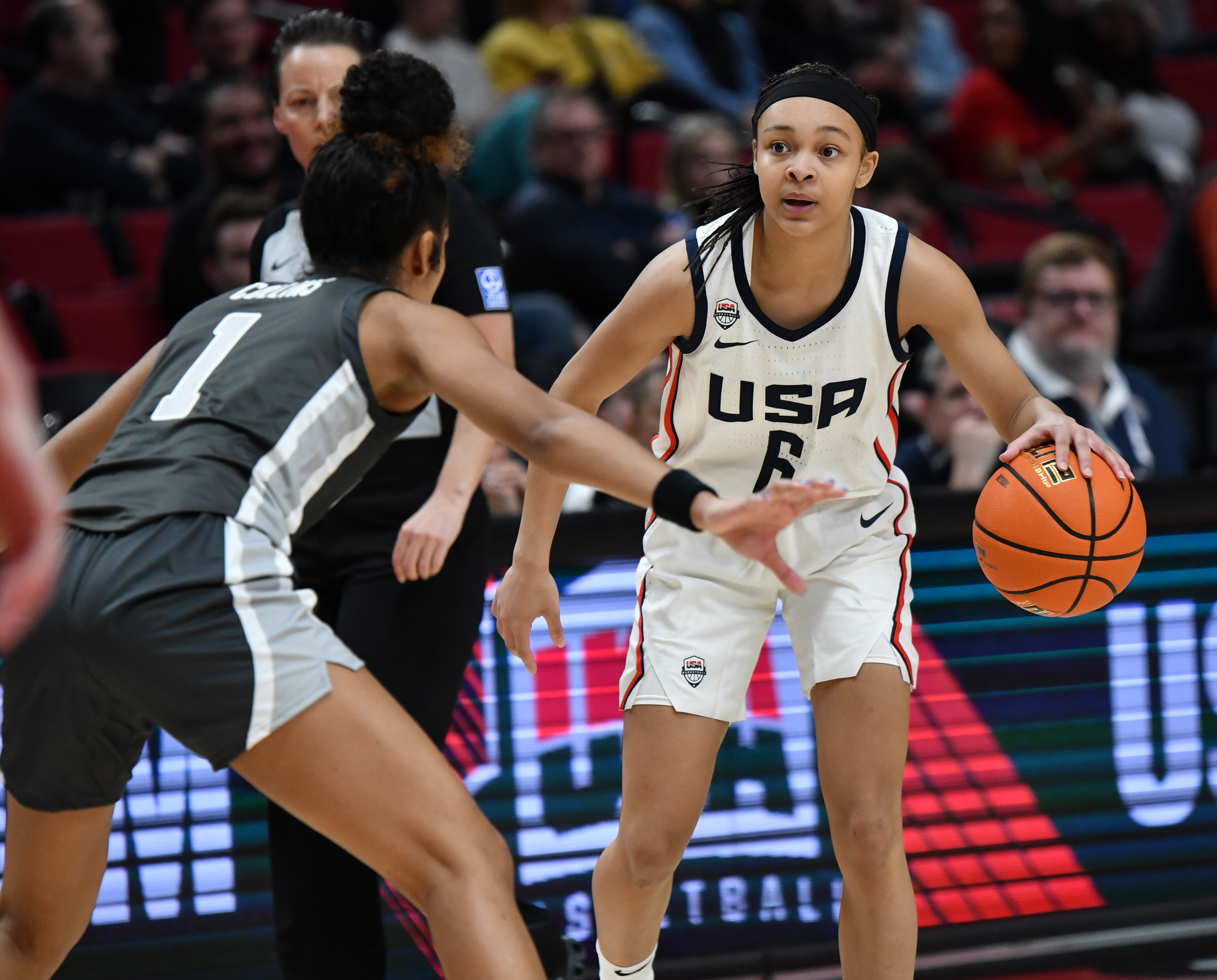 Nike Hoop Summit women's game April 8 2023 Taylor Balkom 35