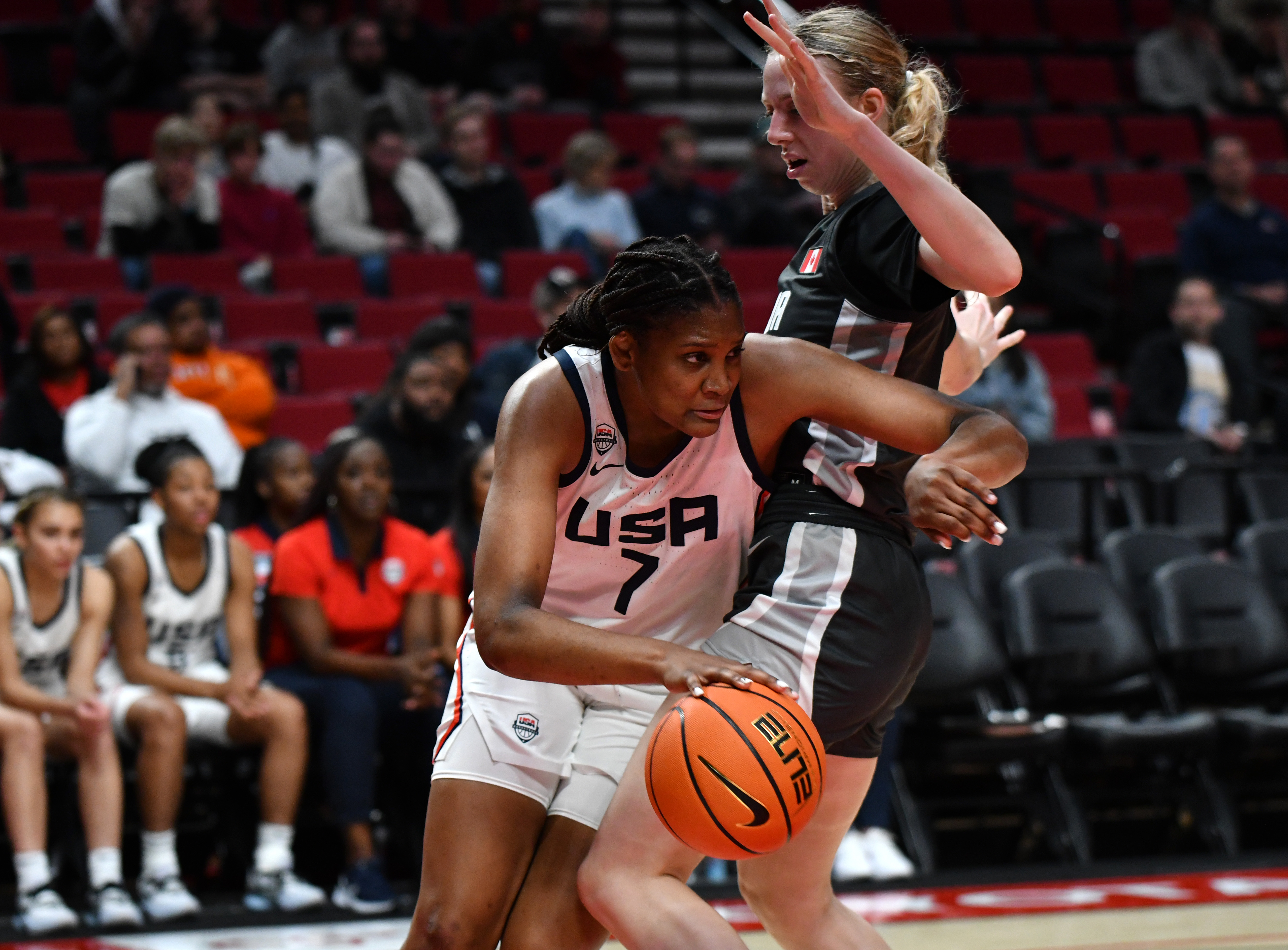 Nike Hoop Summit women's game April 8 2023 Taylor Balkom 36