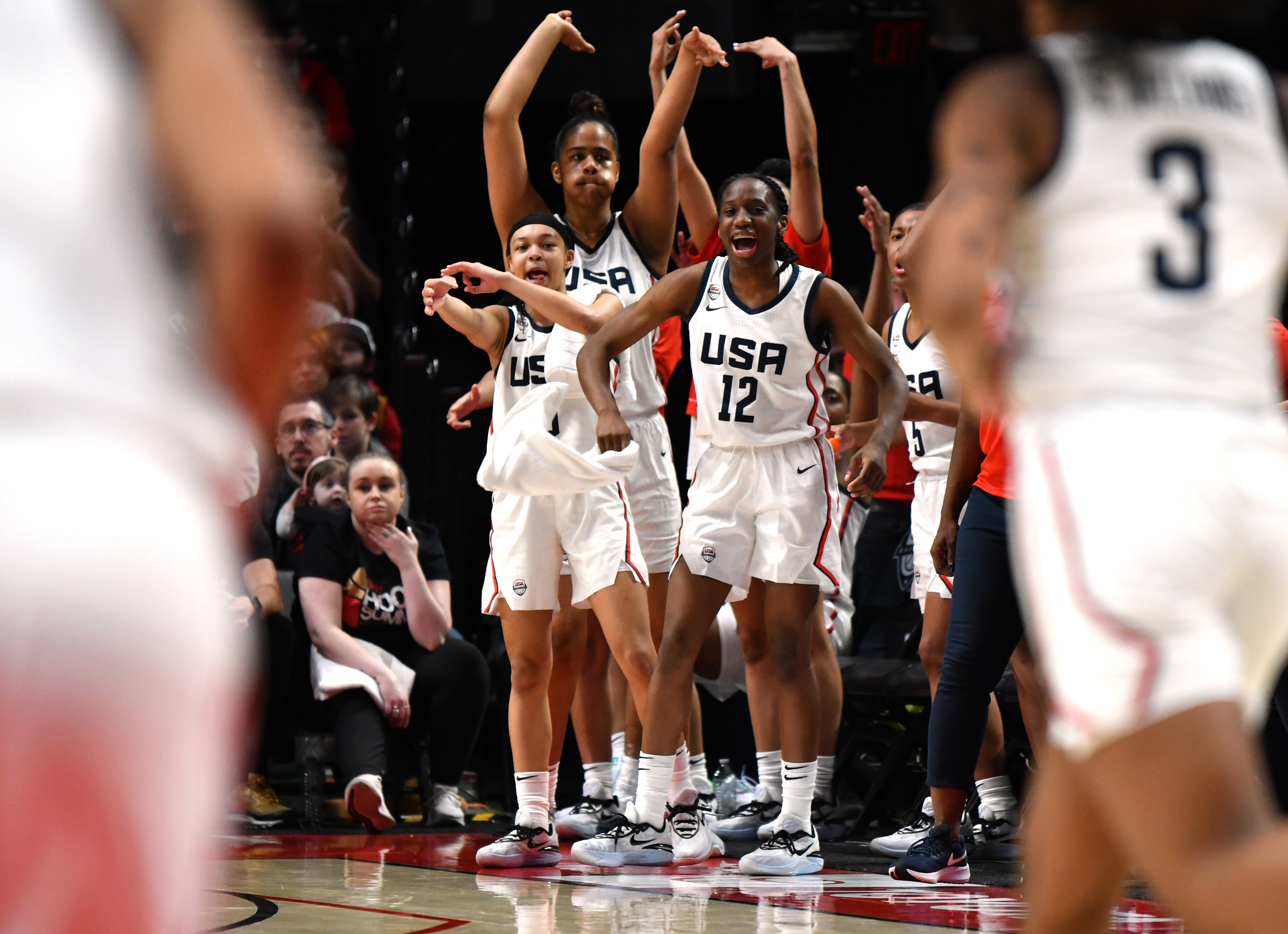 Nike Hoop Summit women's game April 8 2023 Taylor Balkom 52