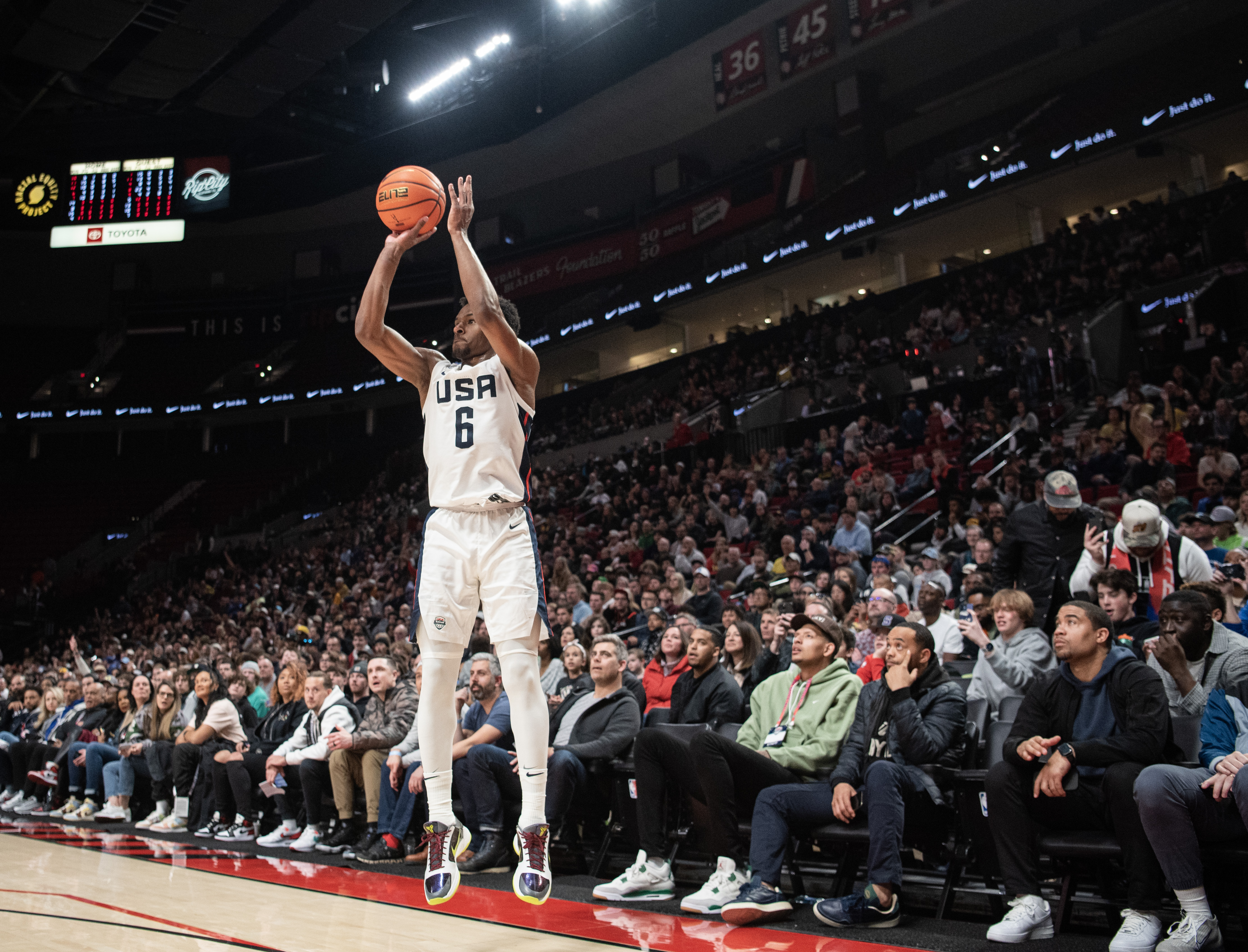 Nike Hoop Summit men's game April 8 2023 Taylor Balkom 15