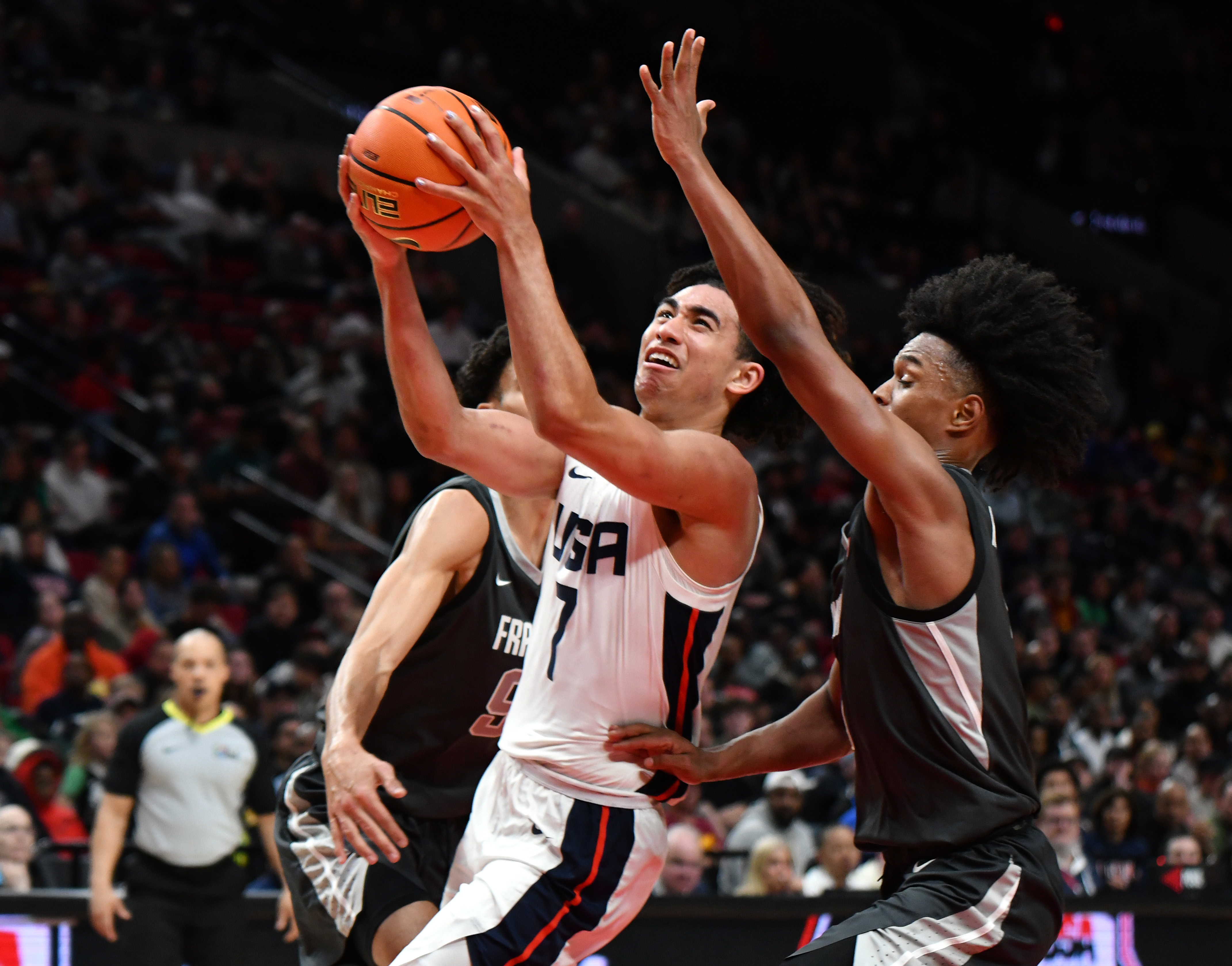 Nike Hoop Summit men's game April 8 2023 Taylor Balkom 19