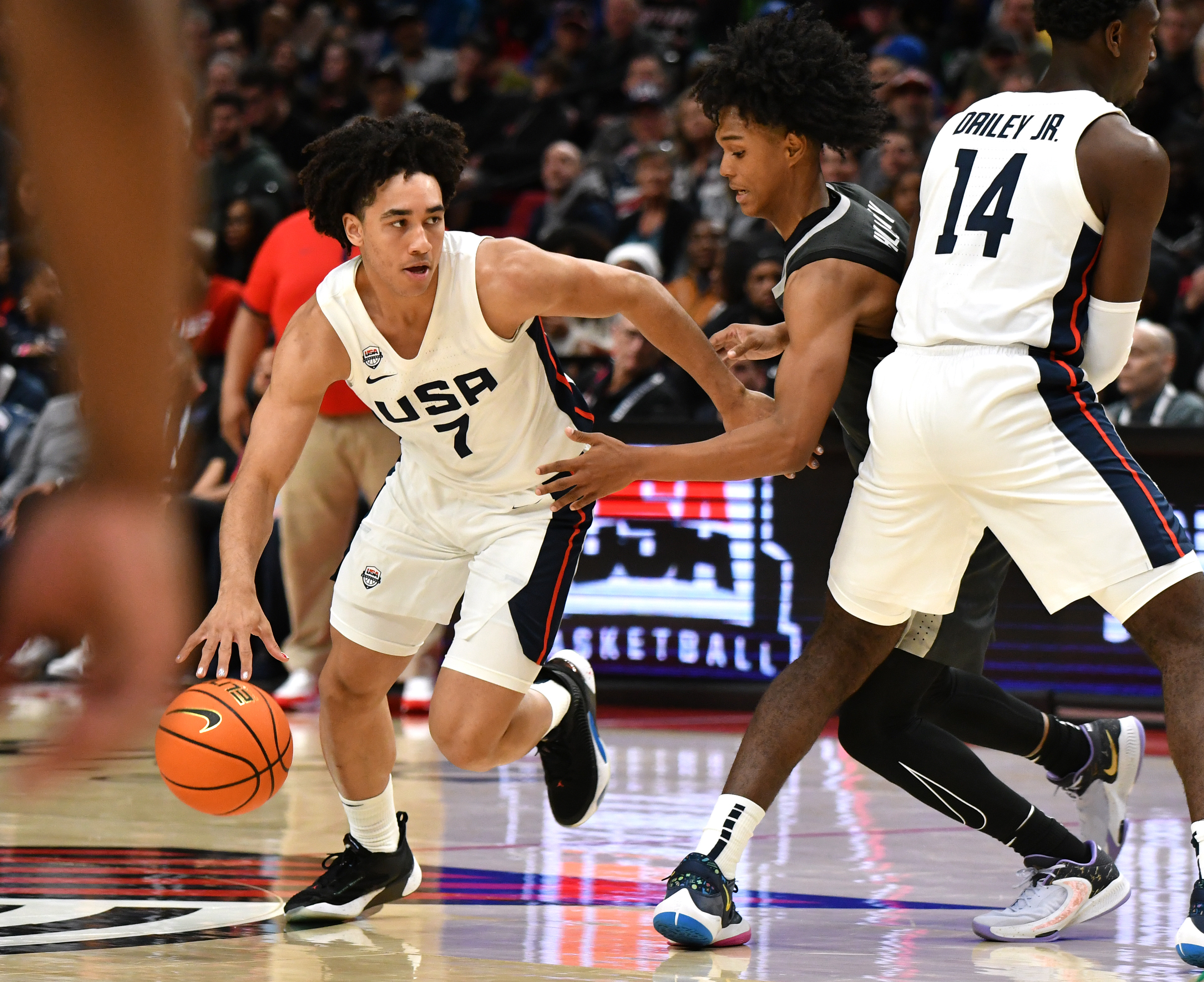 Nike Hoop Summit men's game April 8 2023 Taylor Balkom 33