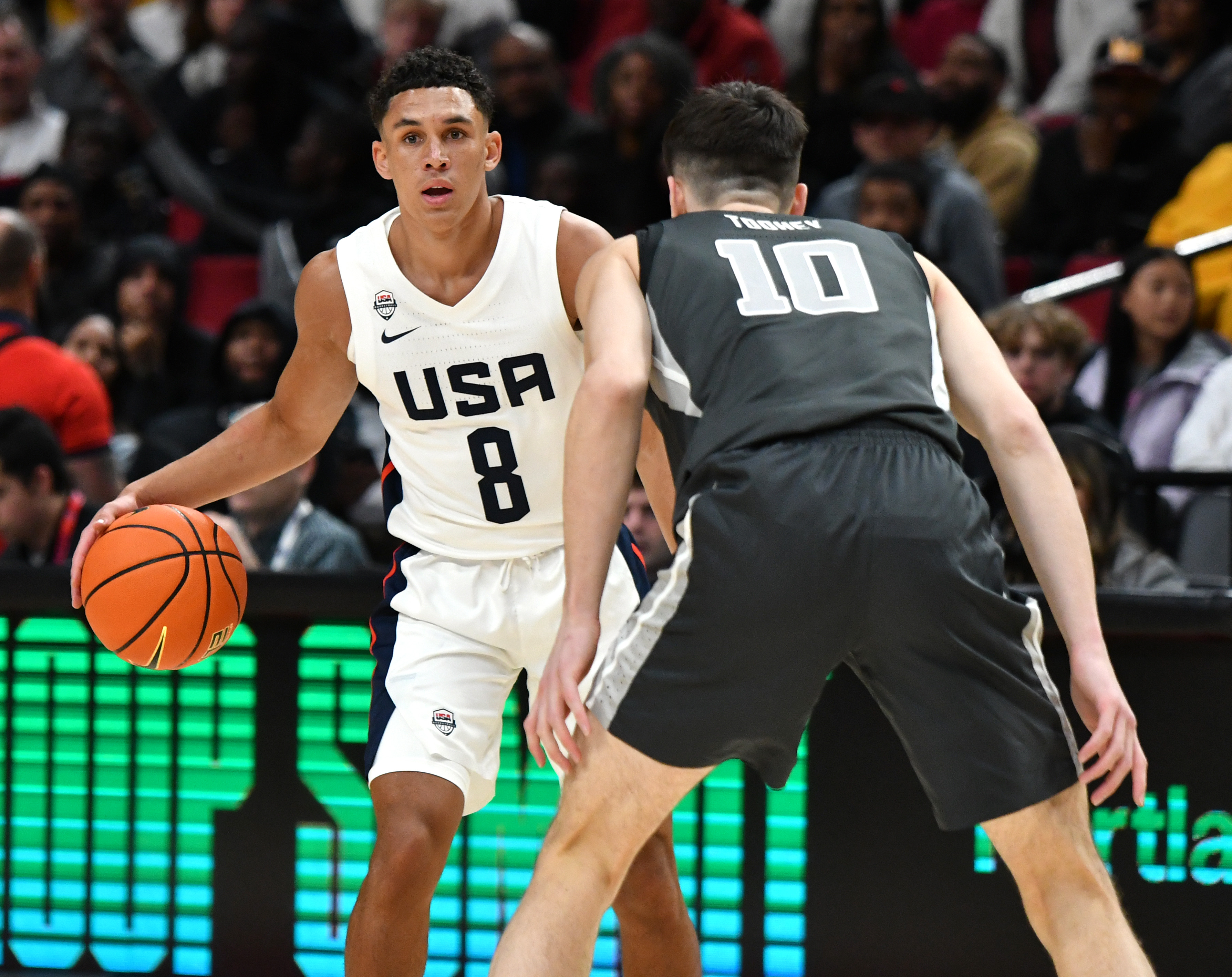 Nike Hoop Summit men's game April 8 2023 Taylor Balkom 40