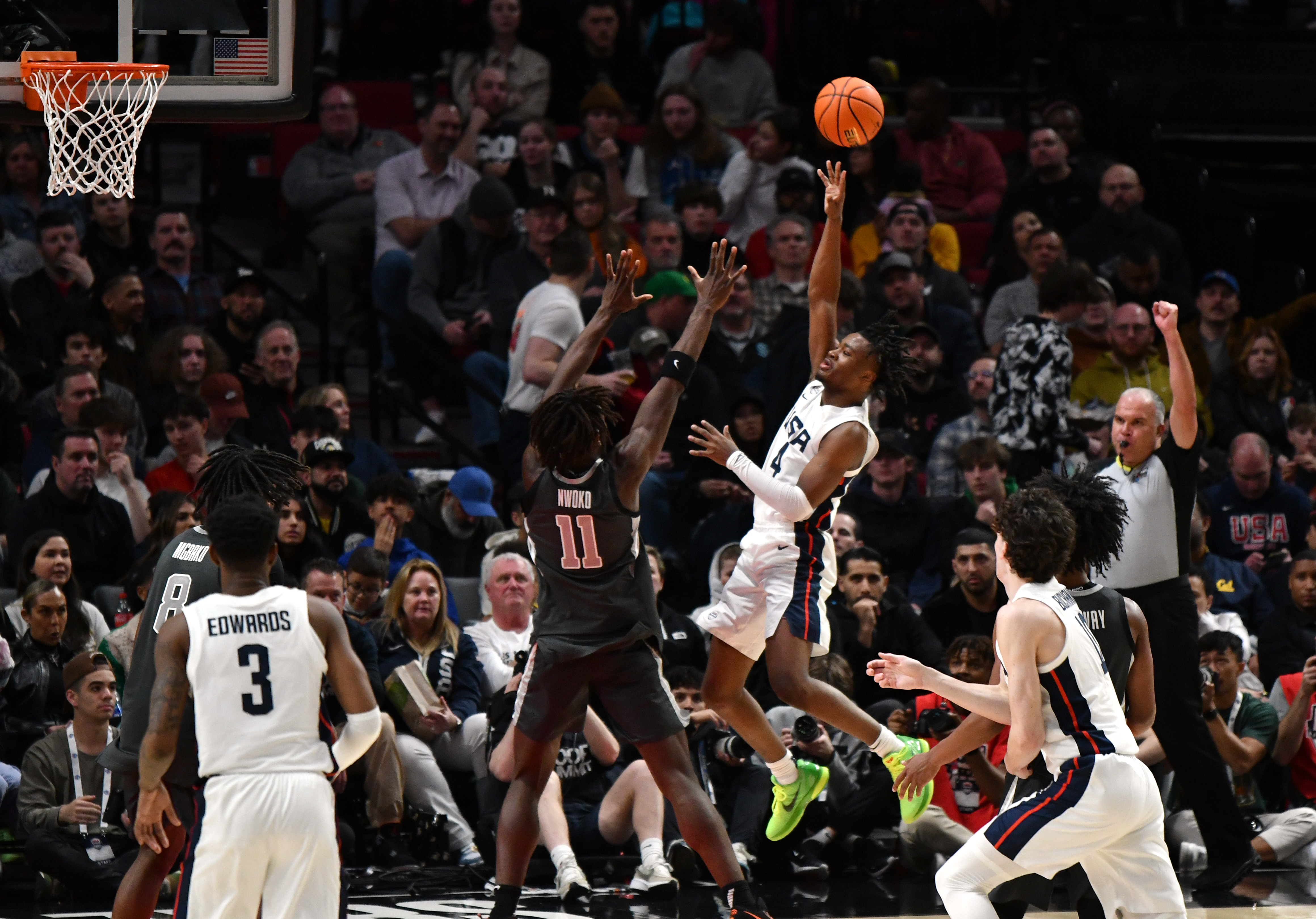 Nike Hoop Summit men's game April 8 2023 Taylor Balkom 42