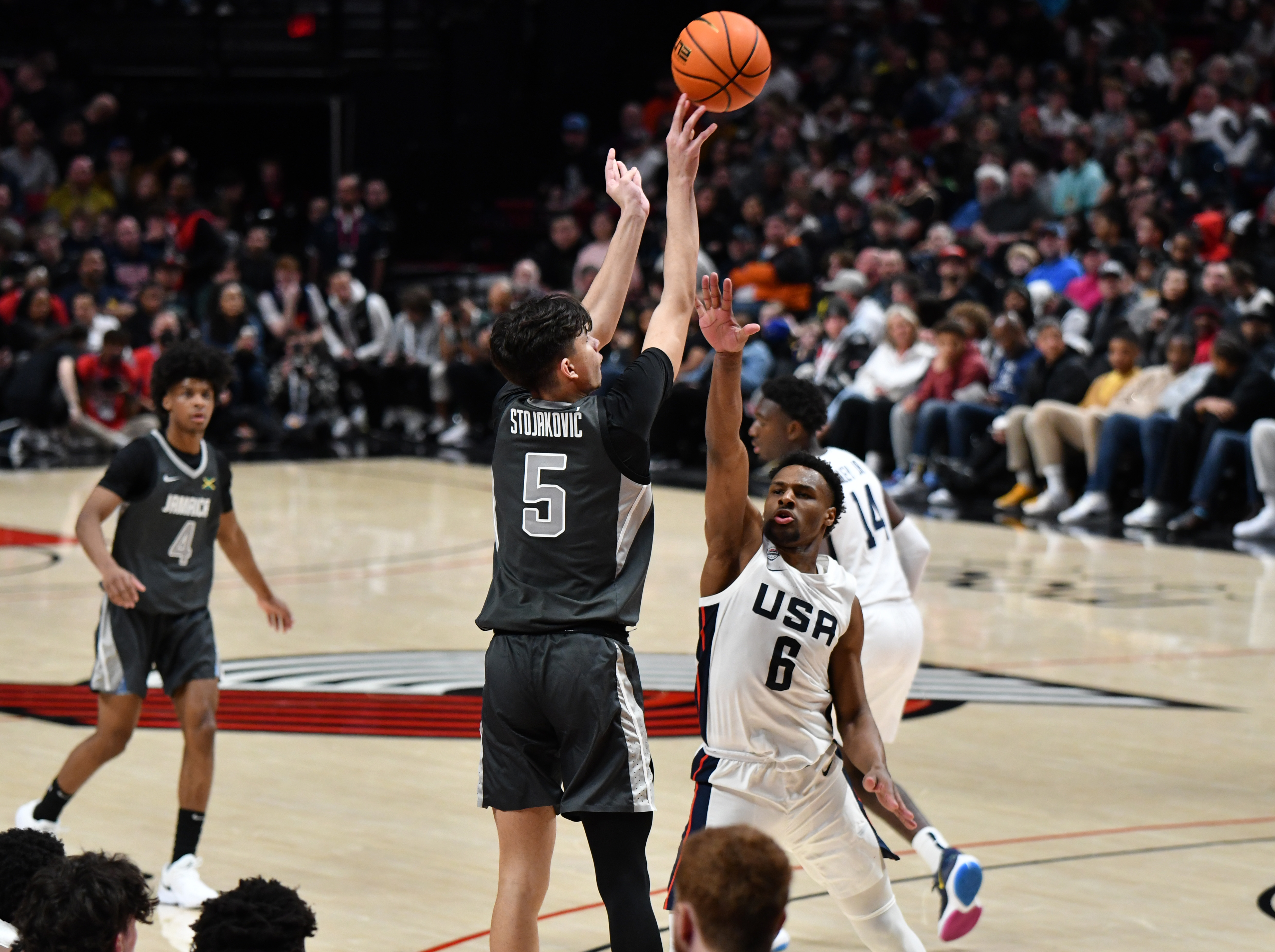 Nike Hoop Summit men's game April 8 2023 Taylor Balkom 46