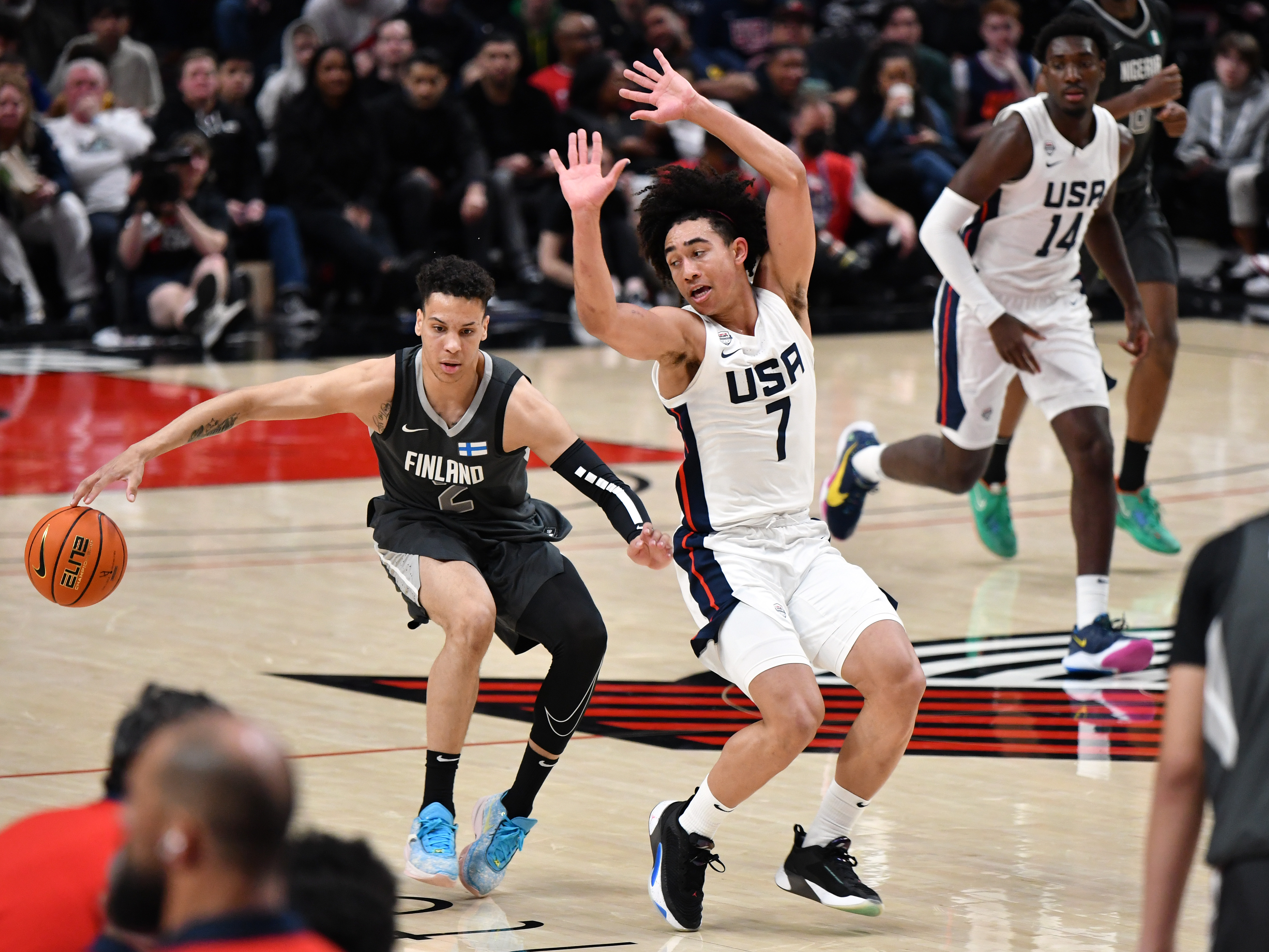 Nike Hoop Summit men's game April 8 2023 Taylor Balkom 49