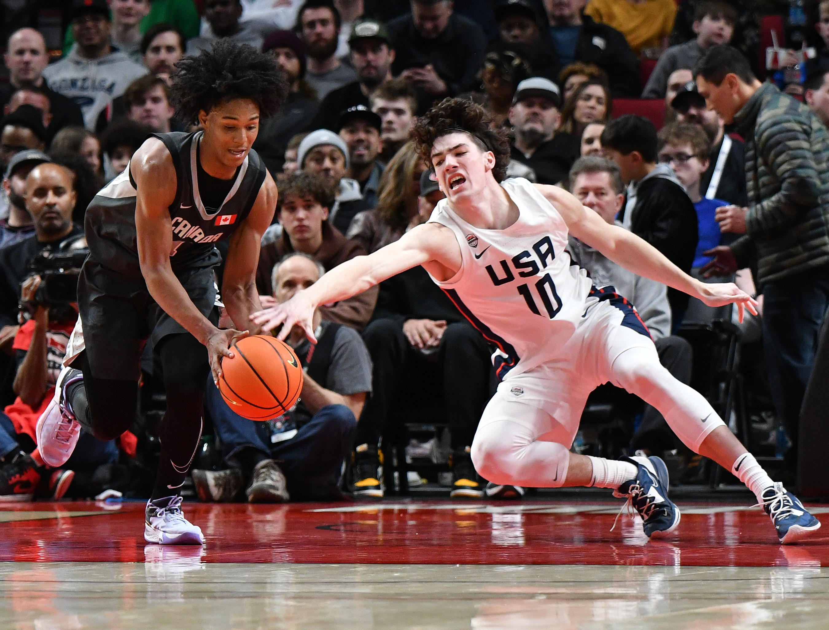 Nike Hoop Summit men's game April 8 2023 Taylor Balkom 63