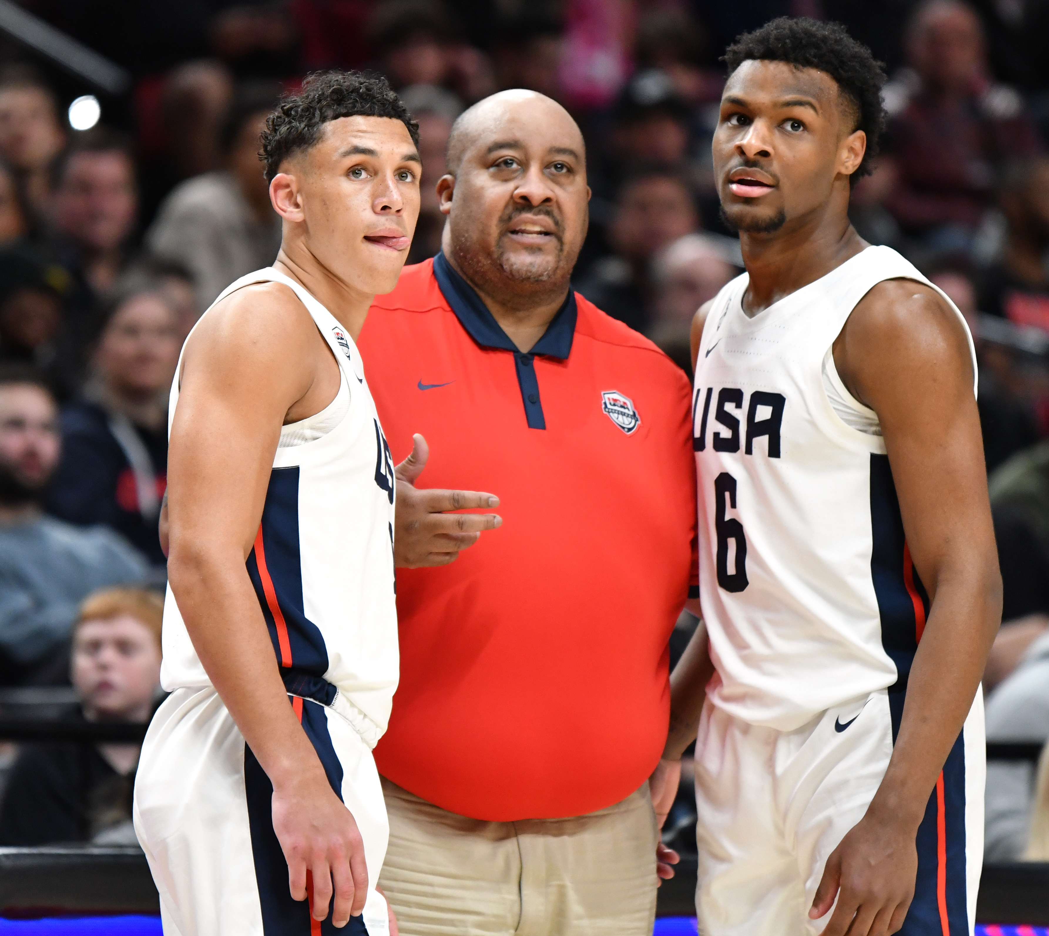 Nike Hoop Summit men's game April 8 2023 Taylor Balkom 69