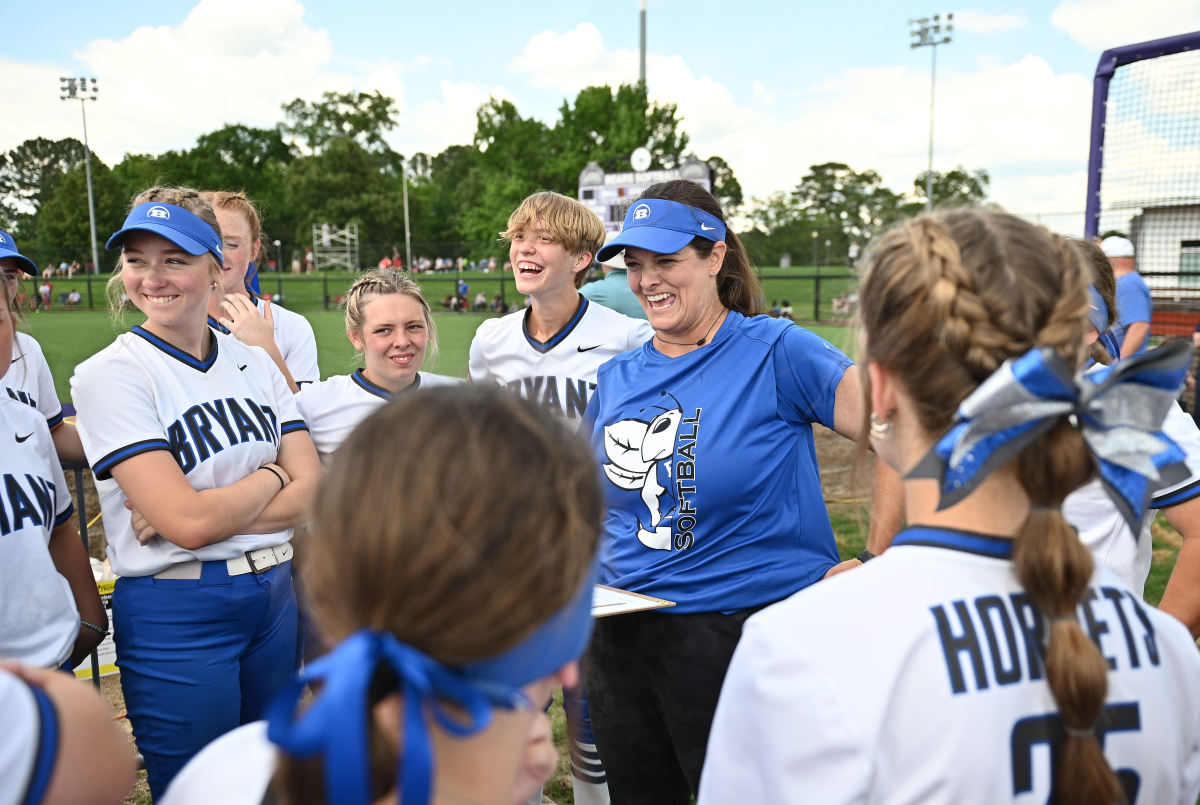 Bryant head coach Lisa Dreher 