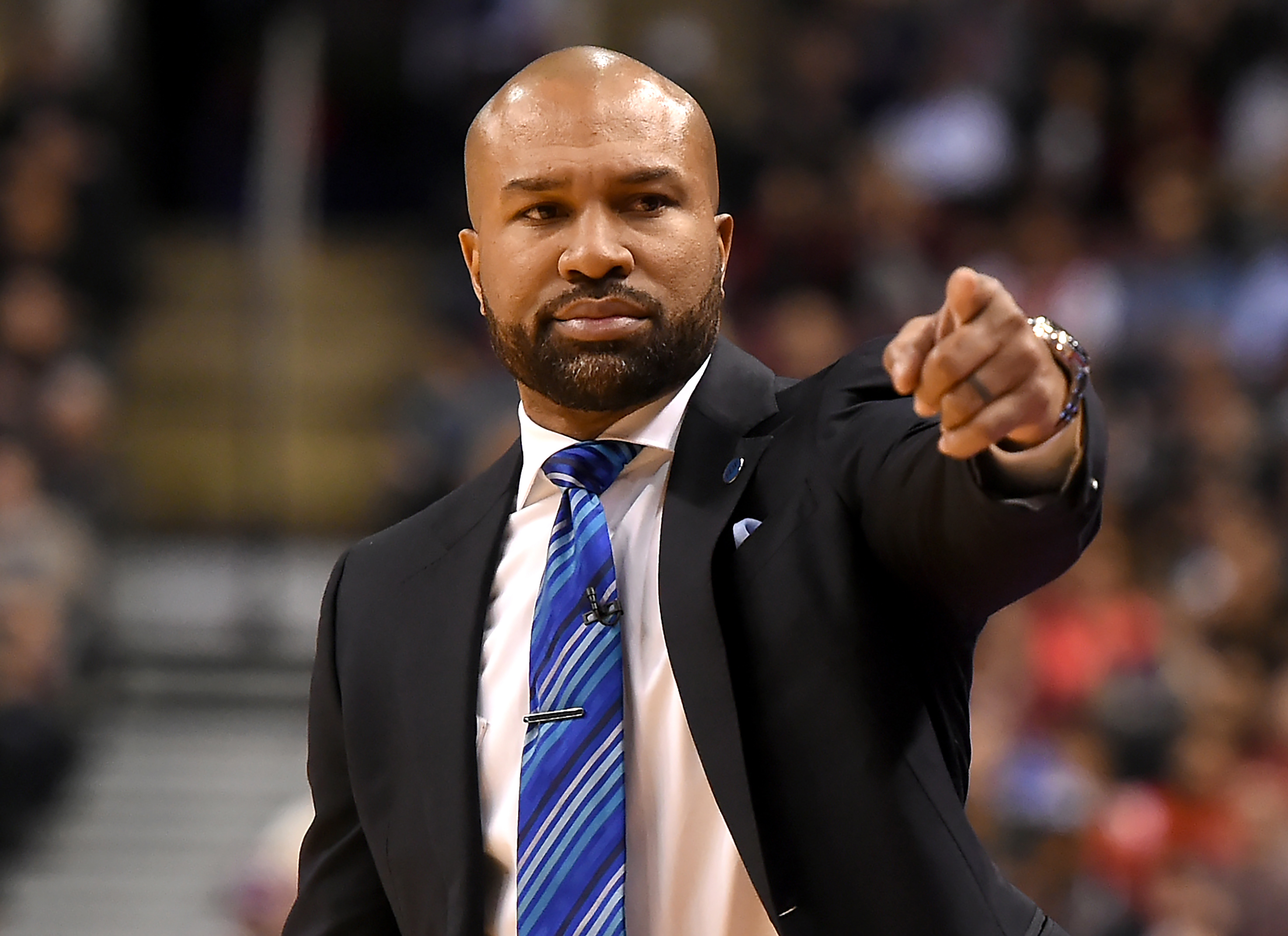 Former NBA guard Derek Fisher coached in the NBA and WNBA. Photo: Dan Hamilton/USA Today