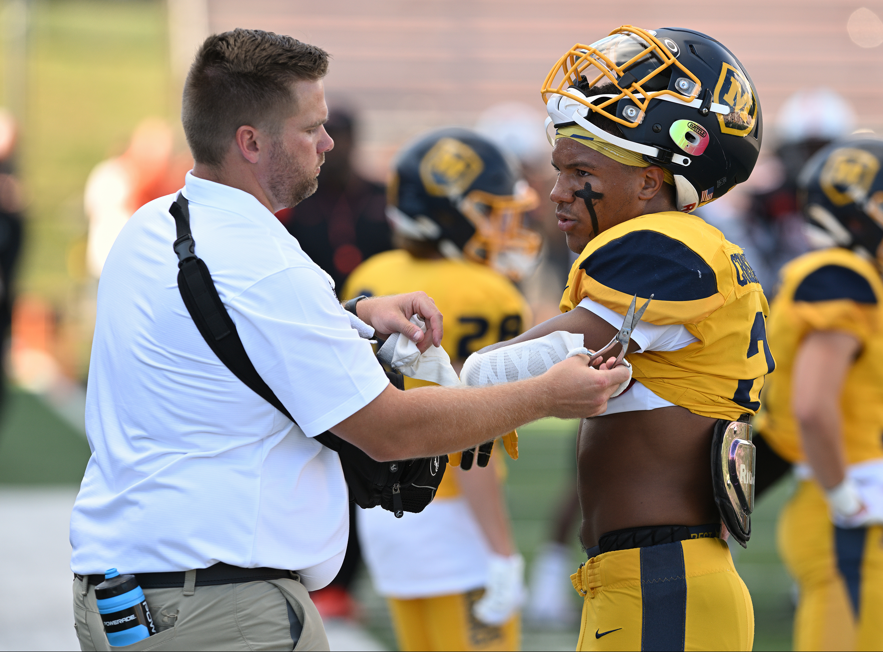 Archbishop Moeller Massillon football Jeff Harwell8