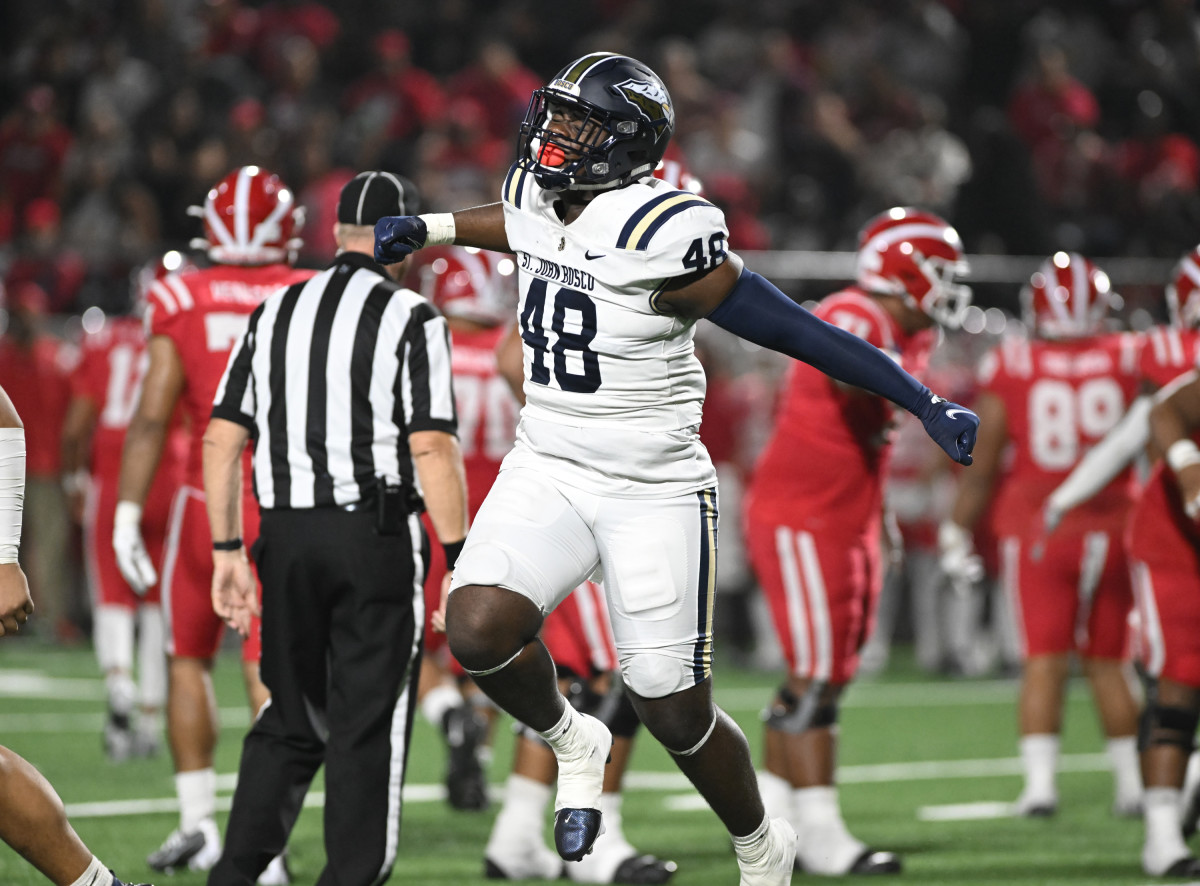 St John Bosco vs Mater Dei October 7, 2022 Photo-Heston Quan21