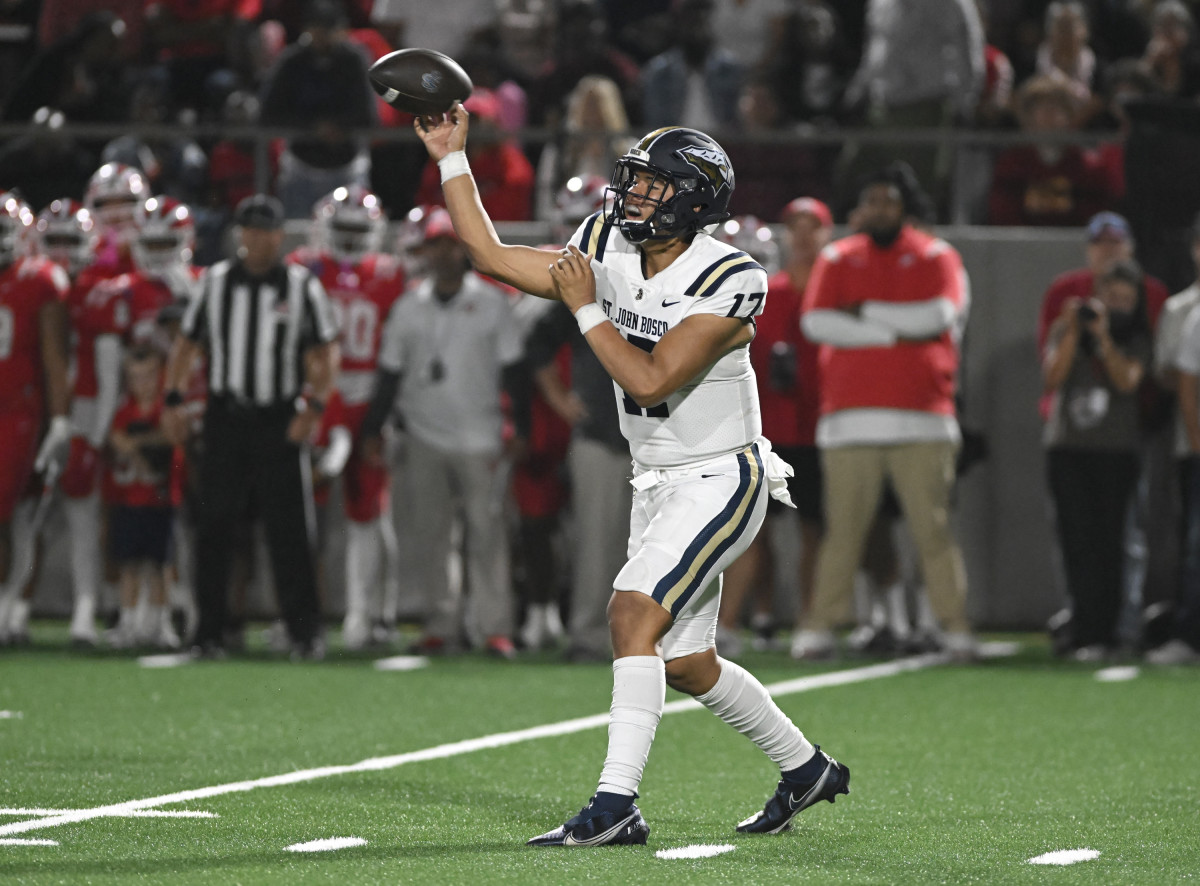 St John Bosco vs Mater Dei October 7, 2022 Photo-Heston Quan22