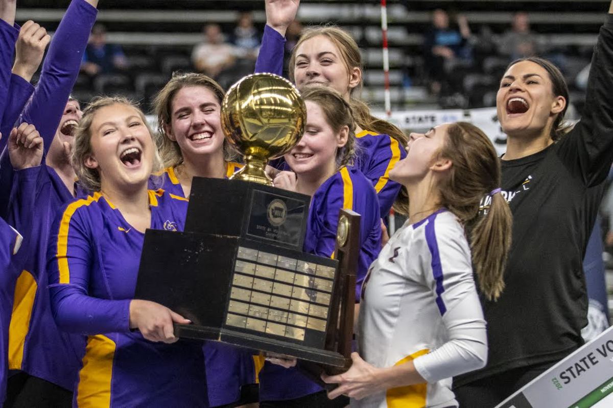 Washington high school (WIAA) state volleyball tournaments underway in