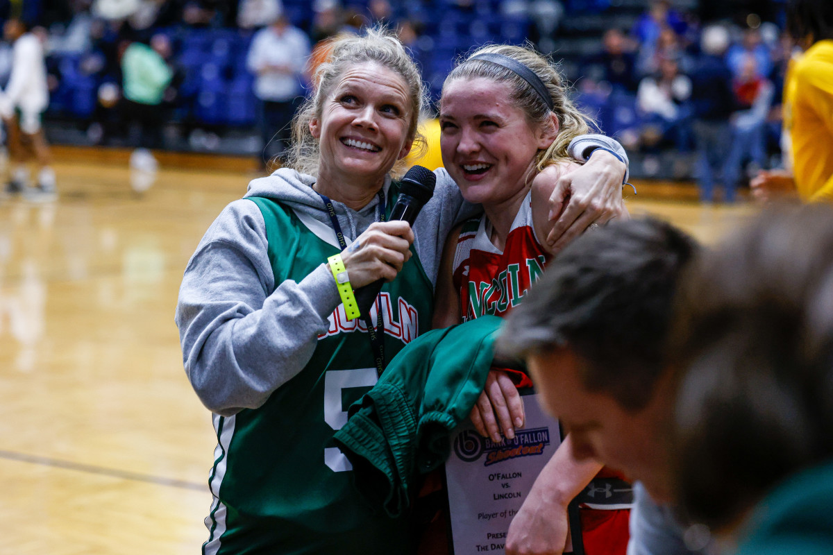 Kloe Froebe Lincoln Illinois girls basketball February 2 2024 Nate Latsch 25758