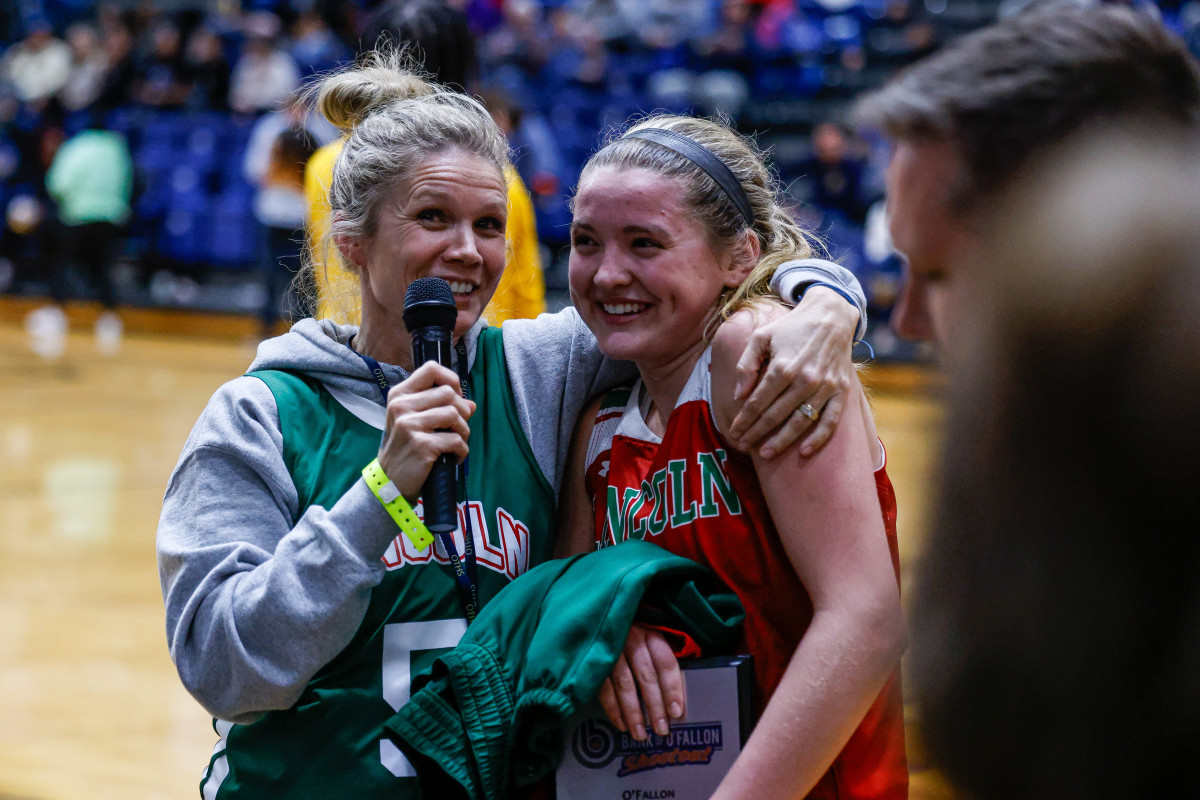 Kloe Froebe Lincoln Illinois girls basketball February 2 2024 Nate Latsch 25760