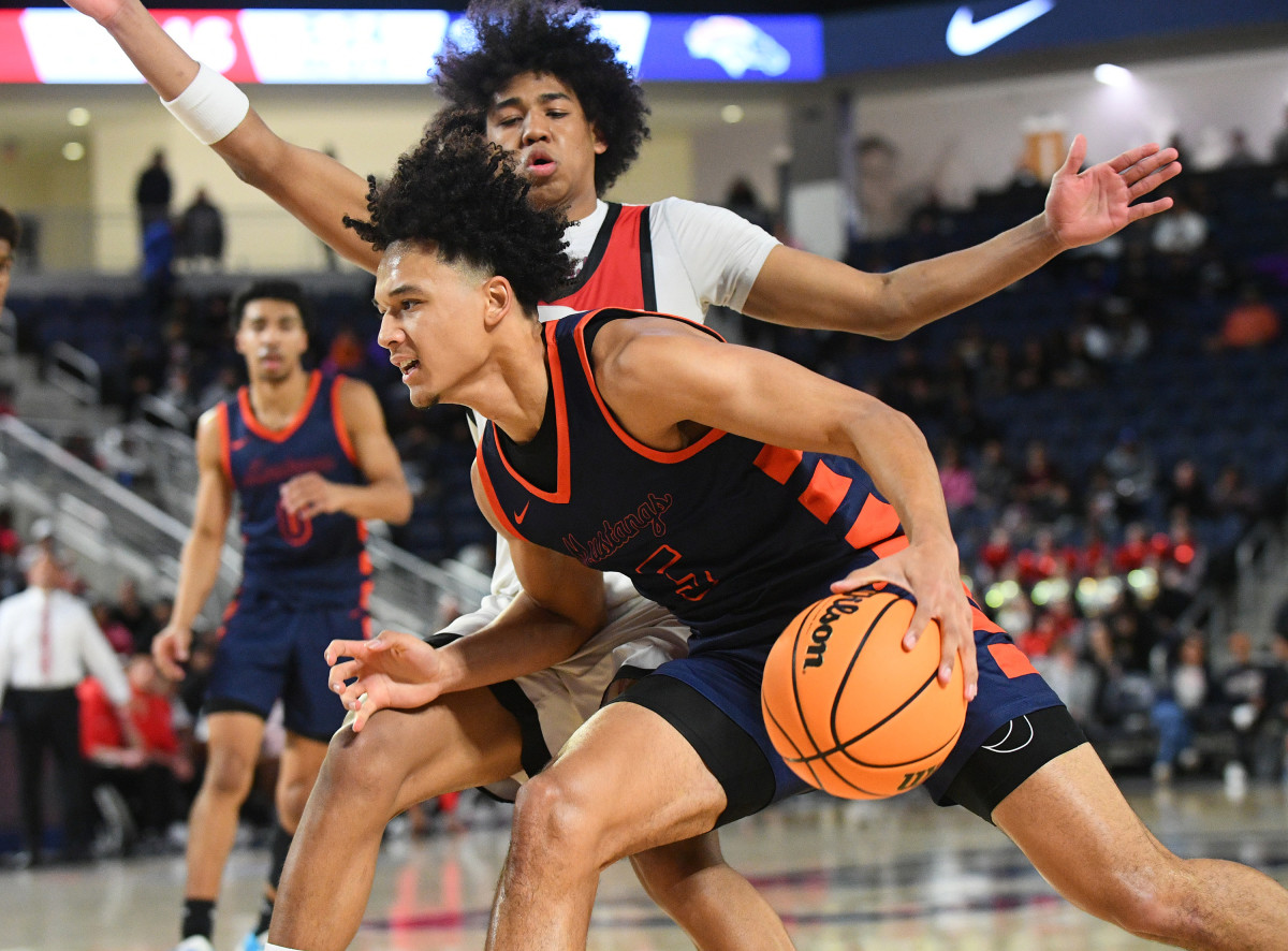 Harvard-Westlake vs. Roosevelt in the CIF Southern Section Open Division boys basketball final at Cal Baptist University on Friday, Feb. 23, 2024.