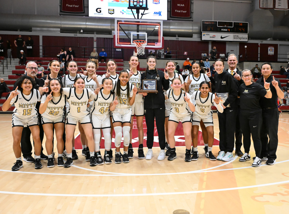 National No. 1 Mitty doubles up St. Ignatius to win 32nd CIF Central Coast  Section girls basketball championship - Sports Illustrated High School  News, Analysis and More