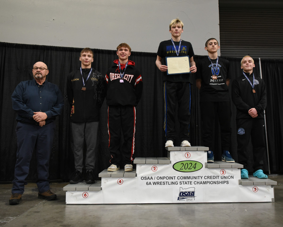 Oregon (osaa) 6a Wrestling State Tournament: Champions, Placewinners 