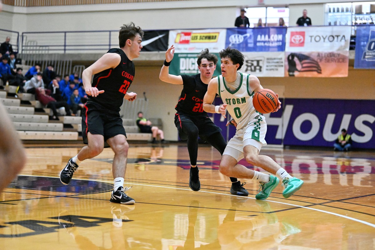 a Summit Mountain View 5A Oregon boys basketball quarterfinal 2024 Leon Neuschwander 6