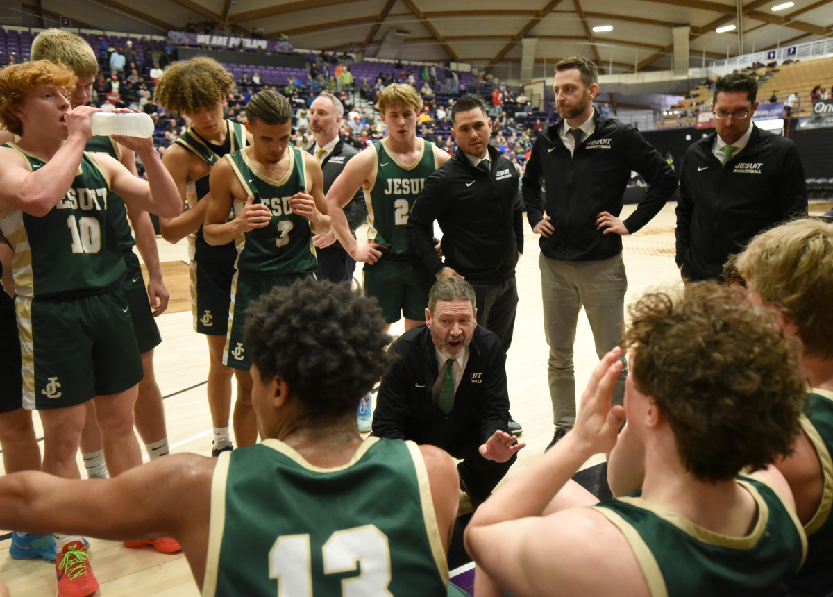 Jesuit Central Catholic 6A Oregon boys basketball quarterfinal 2024 Taylor Balkom 04