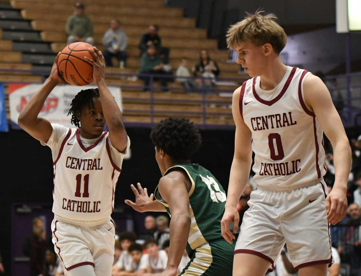 Jesuit Central Catholic 6A Oregon boys basketball quarterfinal 2024 Taylor Balkom 11