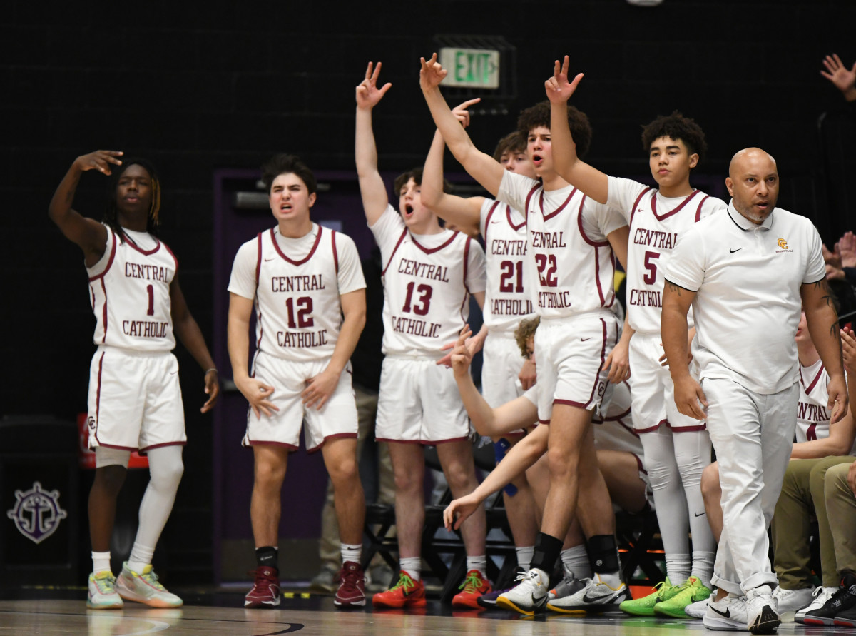 Jesuit Central Catholic 6A Oregon boys basketball quarterfinal 2024 Taylor Balkom 12