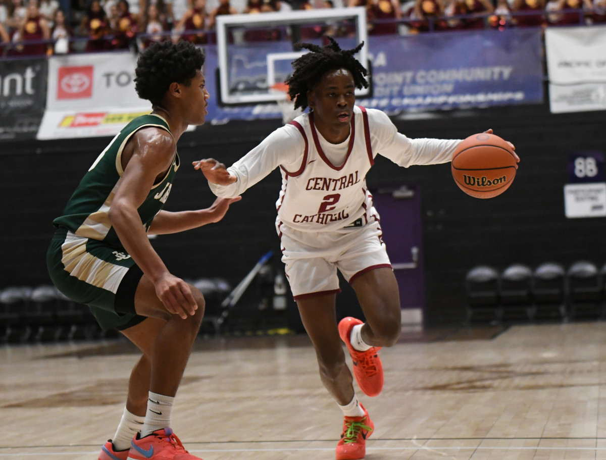 Jesuit Central Catholic 6A Oregon boys basketball quarterfinal 2024 Taylor Balkom 17