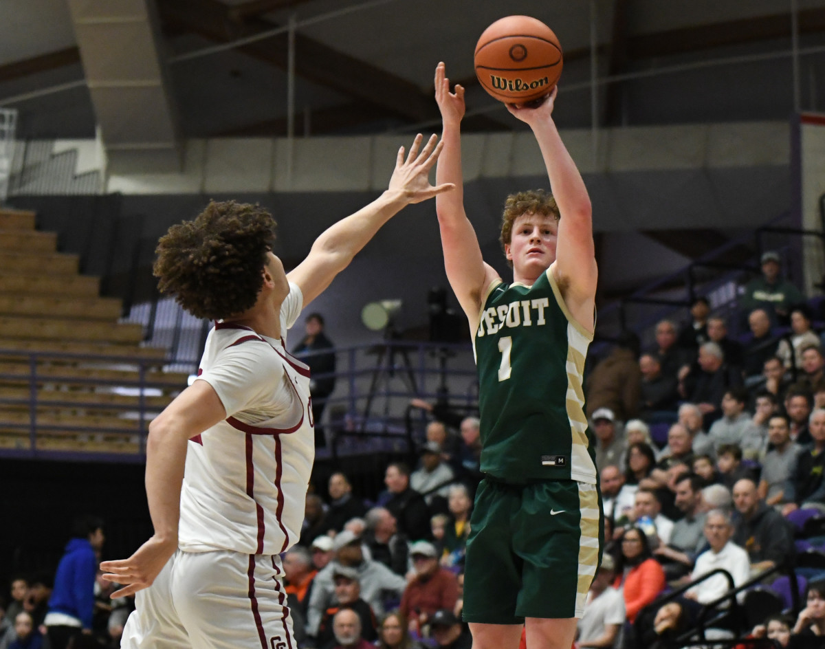 Jesuit Central Catholic 6A Oregon boys basketball quarterfinal 2024 Taylor Balkom 26