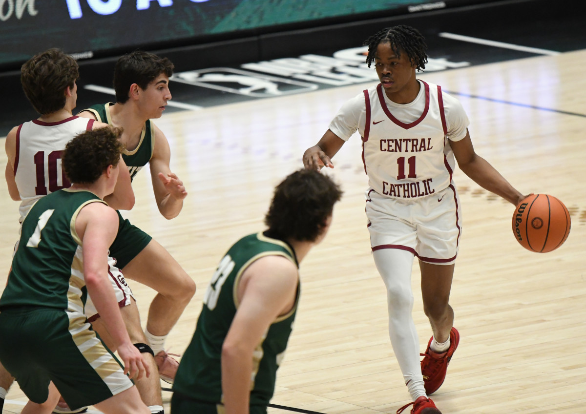 Jesuit Central Catholic 6A Oregon boys basketball quarterfinal 2024 Taylor Balkom 36