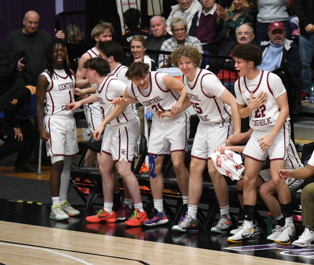 Jesuit Central Catholic 6A Oregon boys basketball quarterfinal 2024 Taylor Balkom 40