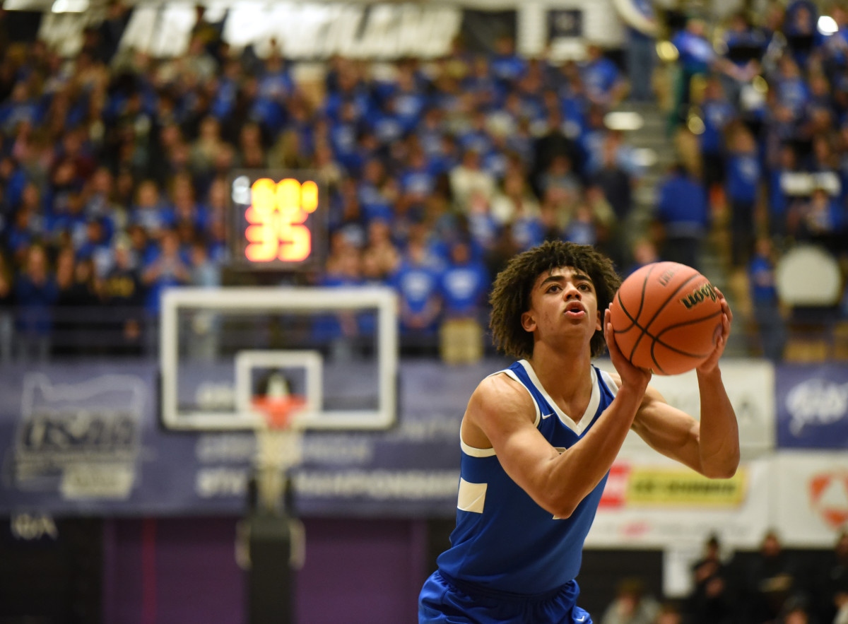 Grant Roosevelt 6A Oregon boys basketball quarterfinal 2024 Taylor Balkom 13