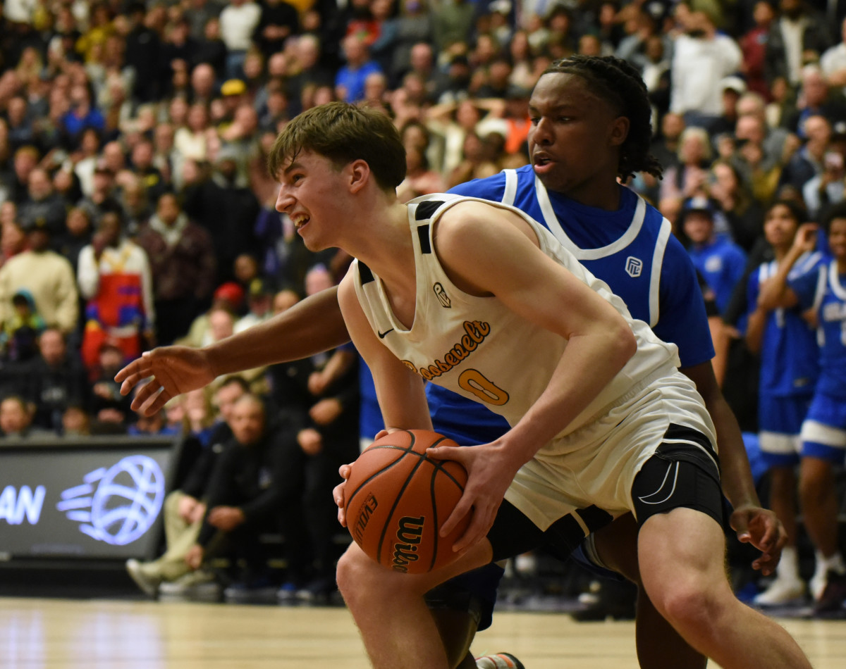 Grant Roosevelt 6A Oregon boys basketball quarterfinal 2024 Taylor Balkom 26