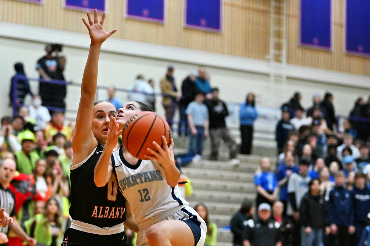 a Corvallis South Albany 5A Oregon girls basketball quarterfinal 2024 Leon Neuschwander 2