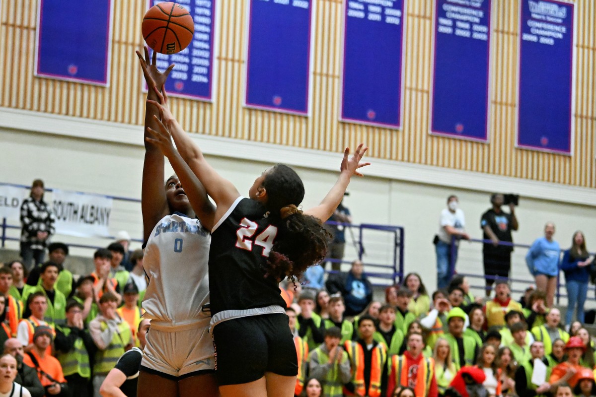 a Corvallis South Albany 5A Oregon girls basketball quarterfinal 2024 Leon Neuschwander 6